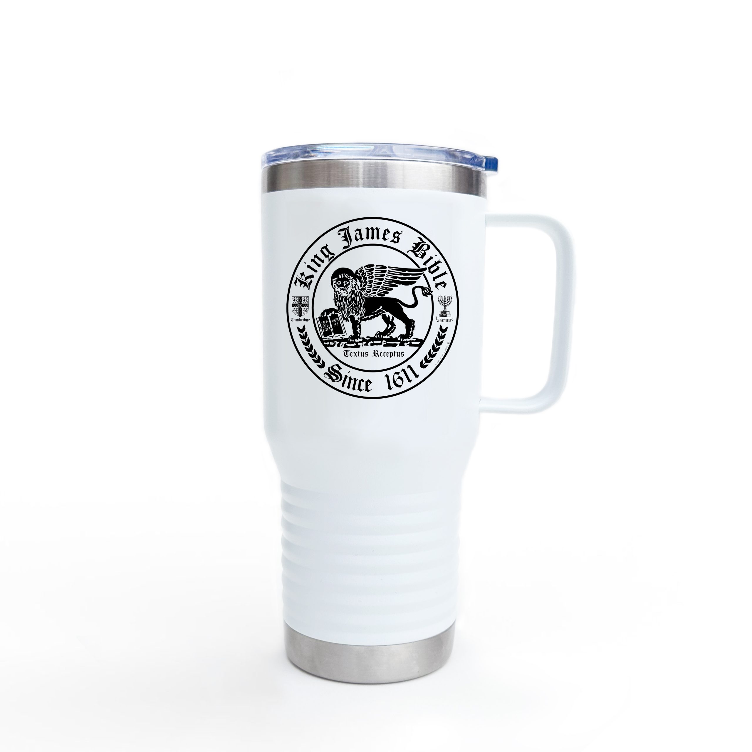 King James Bible Black Lion Christian Tumbler 20oz - KJV Tumbler 1 King James Bible Black Lion Christian Tumbler 20oz - KJV Tumbler