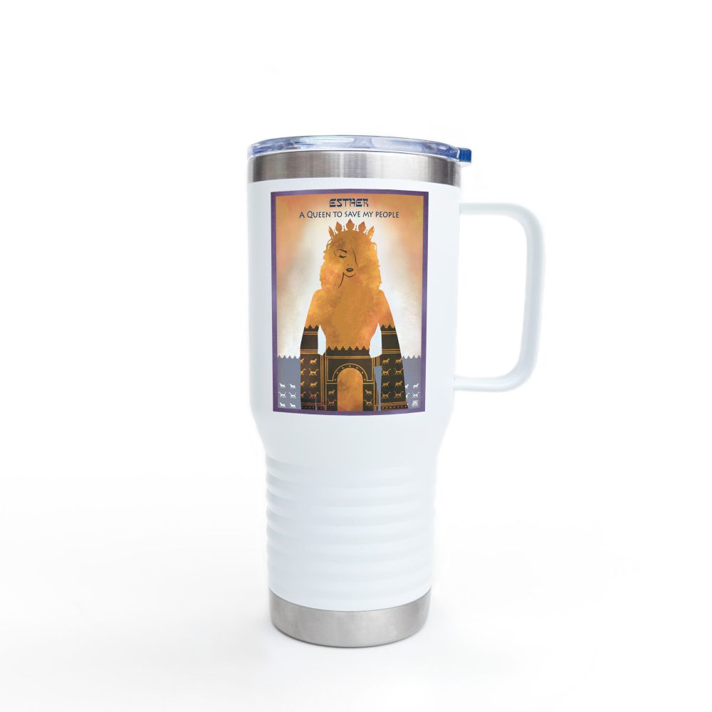 Esther, A Queen to Save My People: Inspirational Insulated Tumbler 20oz