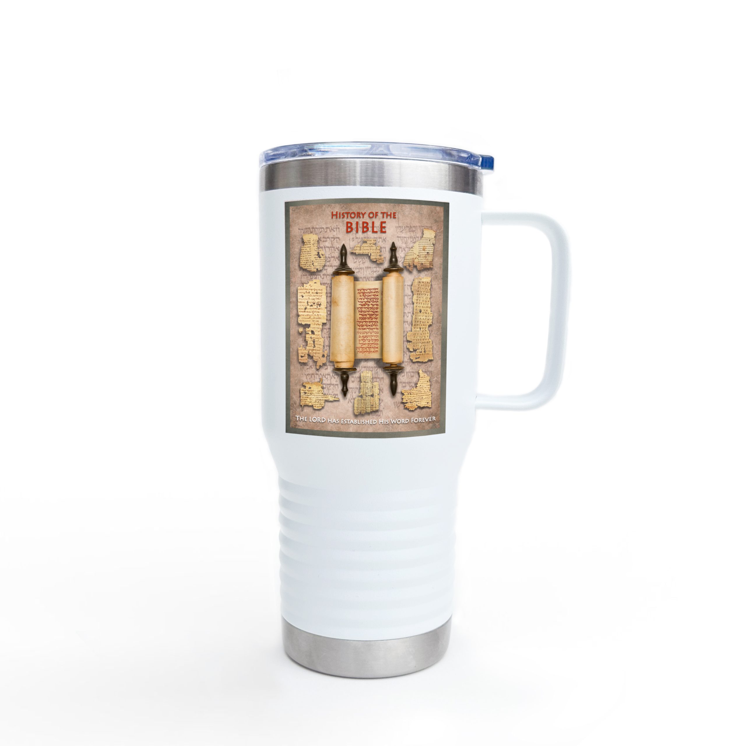 History of the Bible: Inspirational Insulated Tumbler 20oz 1 History of the Bible: Inspirational Insulated Tumbler 20oz
