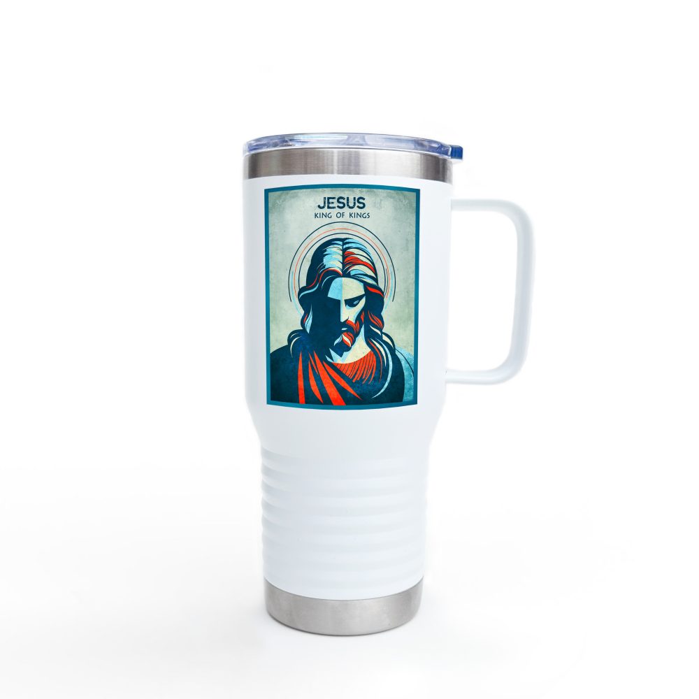 Jesus King of Kings:  Inspirational Insulated Tumbler 20oz