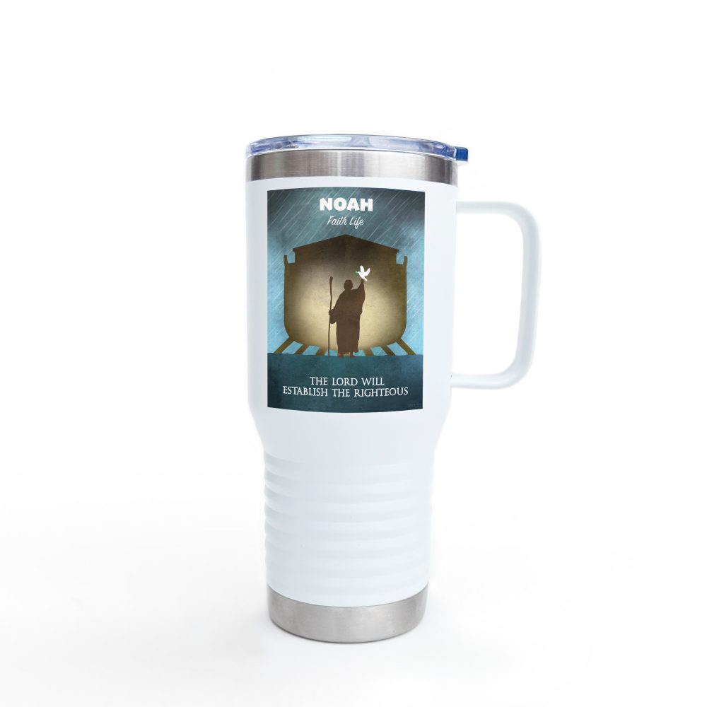 Noah, and the Ark: Inspirational Insulated Tumbler 20oz