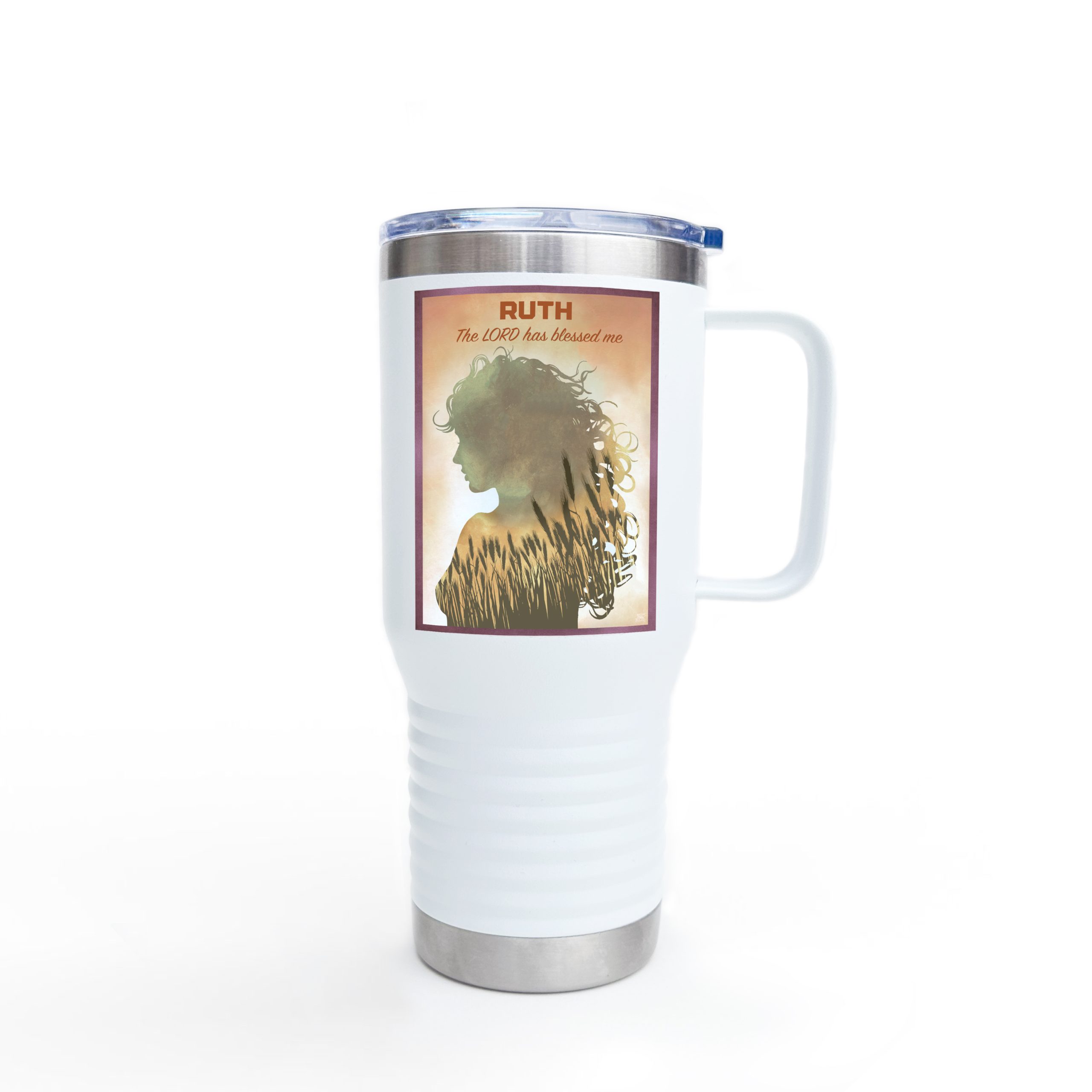 Ruth, The Lord is my Redeemer: Inspirational Insulated Tumbler 20oz 1 Ruth, The Lord is my Redeemer: Inspirational Insulated Tumbler 20oz