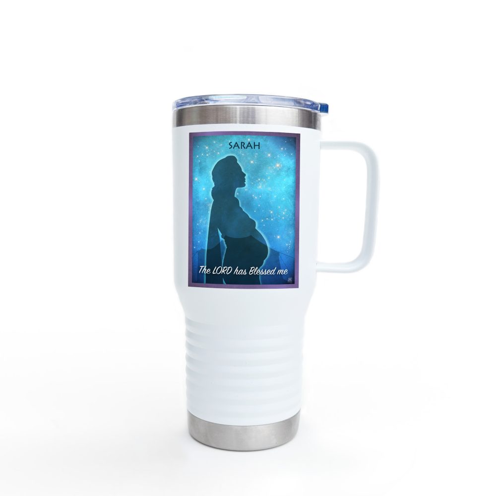 Sarah, The Promise of God: Inspirational Insulated Tumbler 20oz