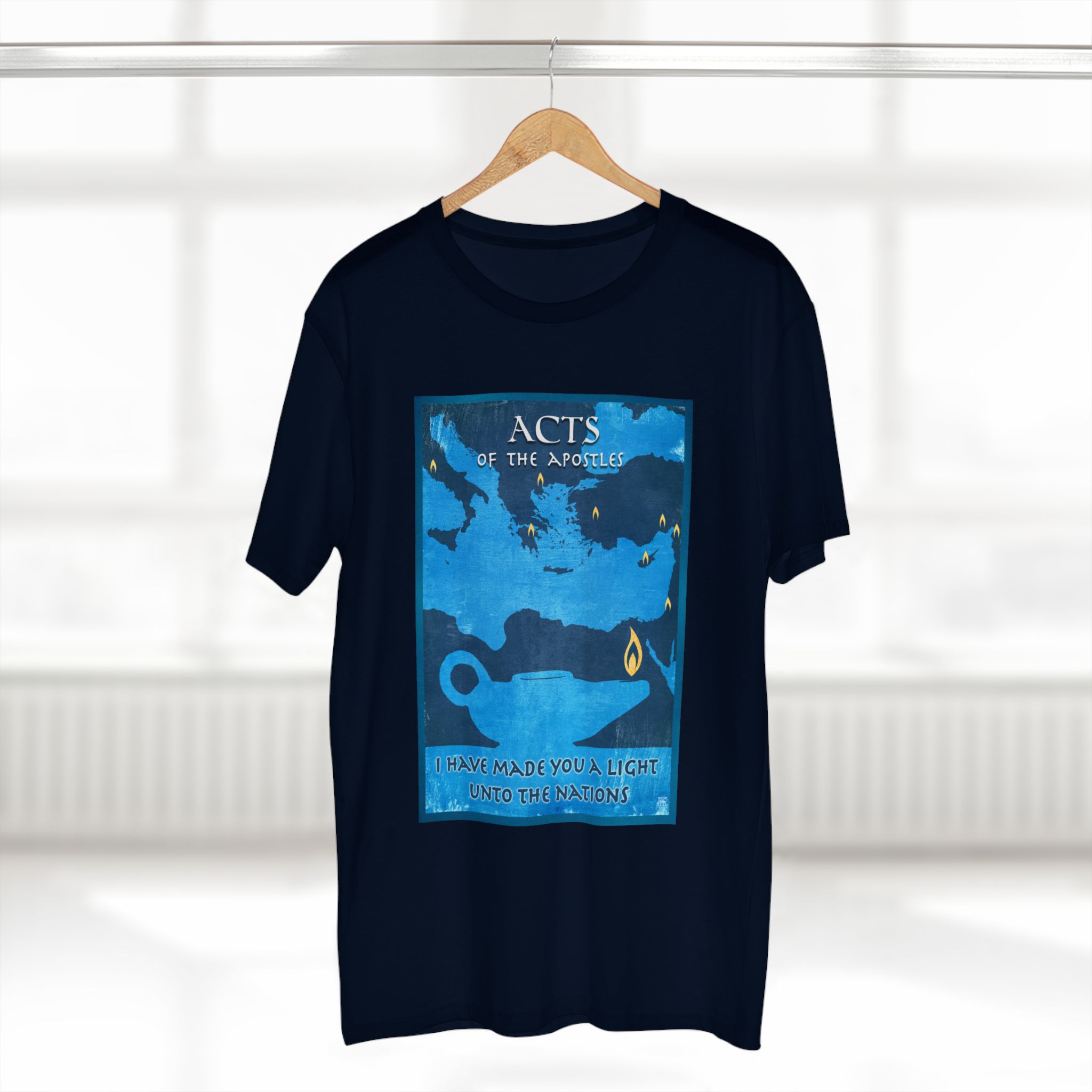 Acts of the Apostles Christian T-Shirt Halo House Acts of the Apostles Christian T-Shirt - Image 10