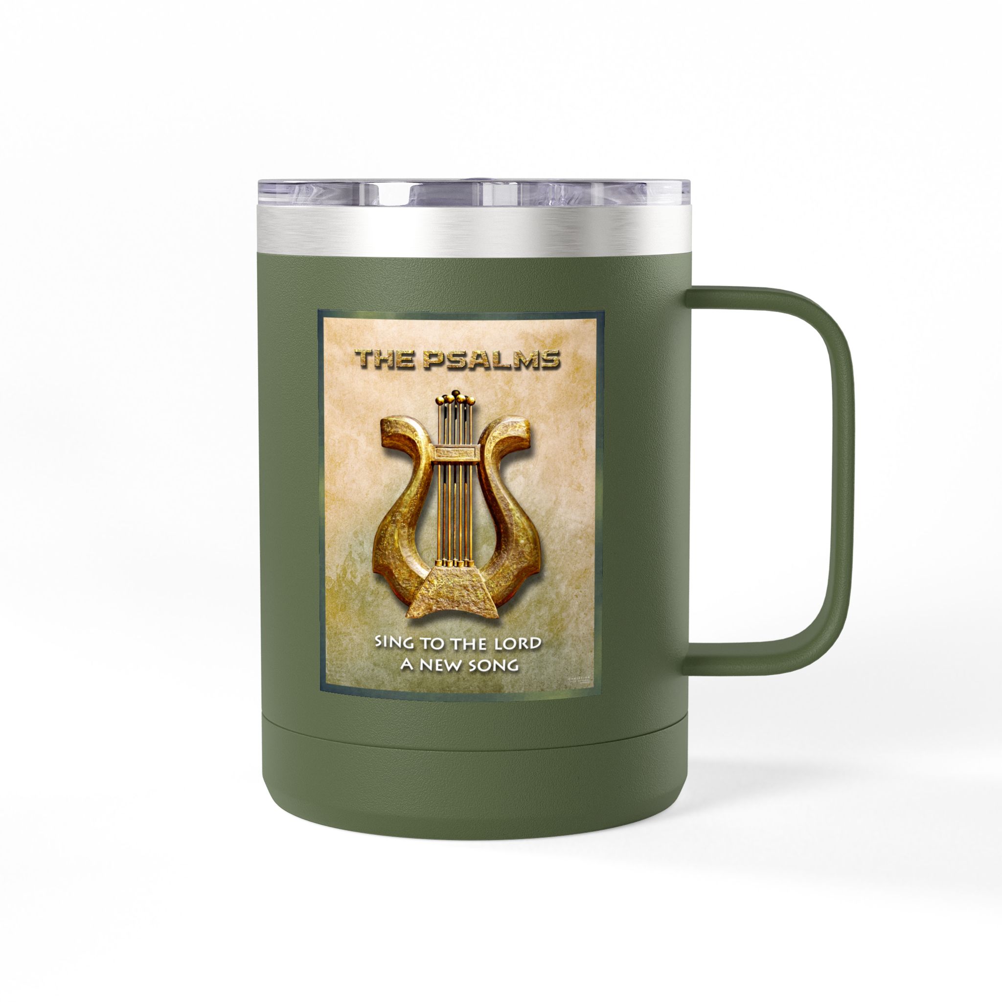 The Psalms Christian Travel Mug - Bible Coffee Mug 15oz 18 The Psalms Christian Travel Mug - Bible Coffee Mug 15oz - Image 18