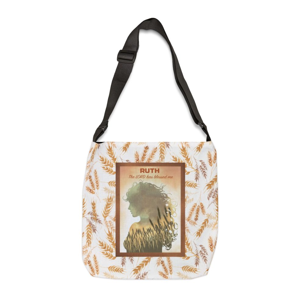Ruth, The Lord is My Redeemer - Adjustable Tote Bag