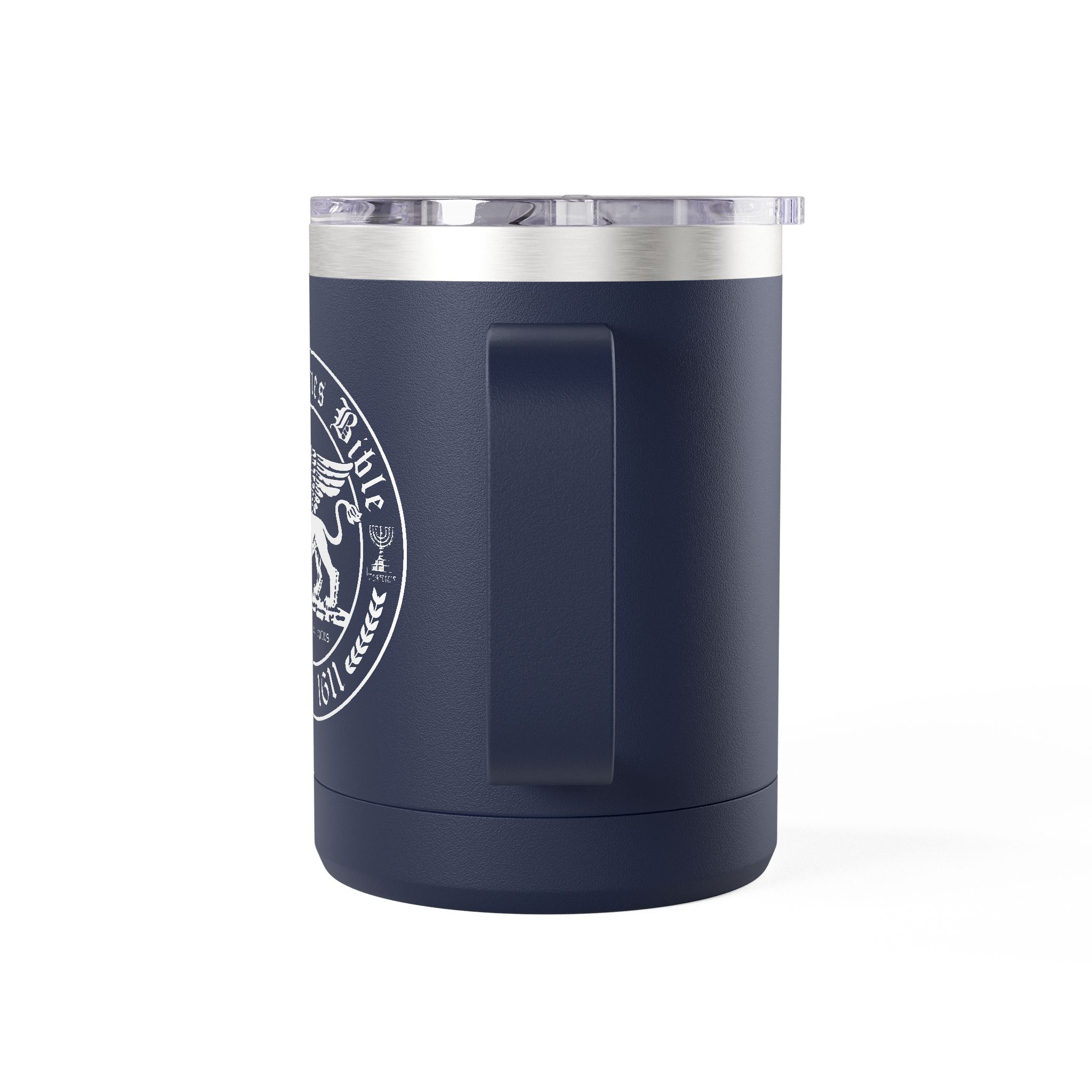 King James Bible White Lion Logo Christian Travel Mug - KJV Coffee Mug 15oz 19 King James Bible White Lion Logo Christian Travel Mug - KJV Coffee Mug 15oz - Image 19