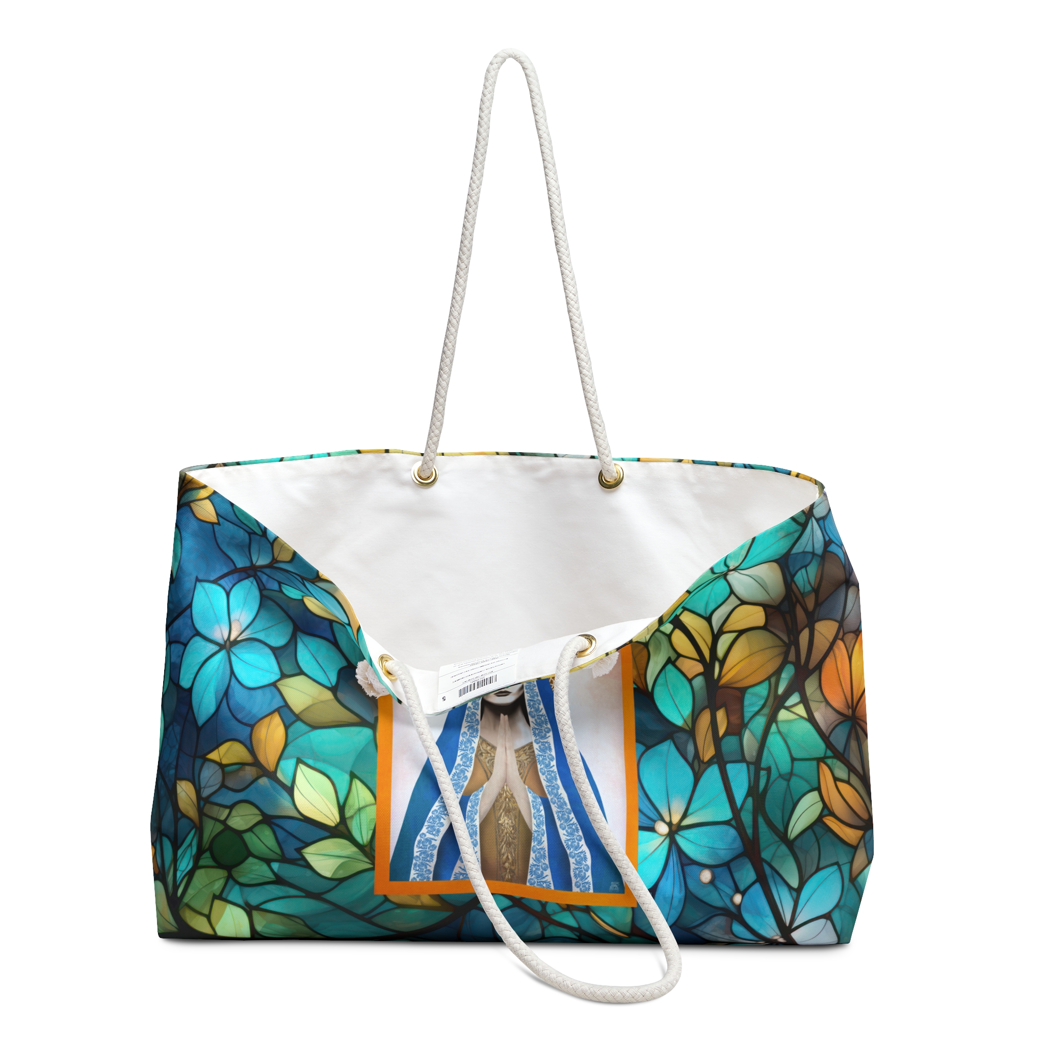 Mary, Mother of Jesus - Boston Weekender Tote Bag 3 Mary, Mother of Jesus - Boston Weekender Tote Bag - Image 3