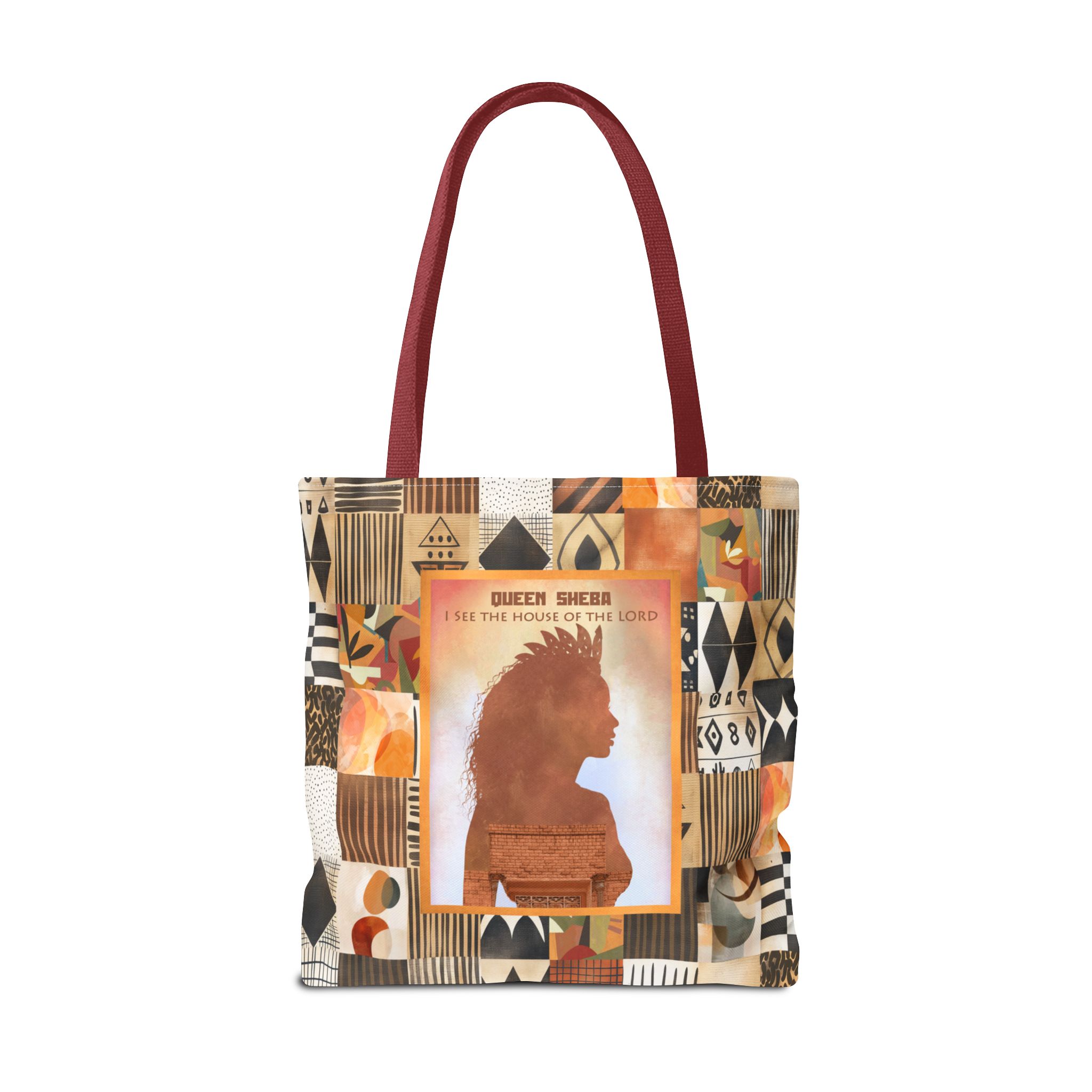 Queen of Sheba - To Hear the Wisdom of God Christian Tote Bag - Inspirational Faith Tote Bag 6 Queen of Sheba - To Hear the Wisdom of God Christian Tote Bag - Inspirational Faith Tote Bag - Image 6