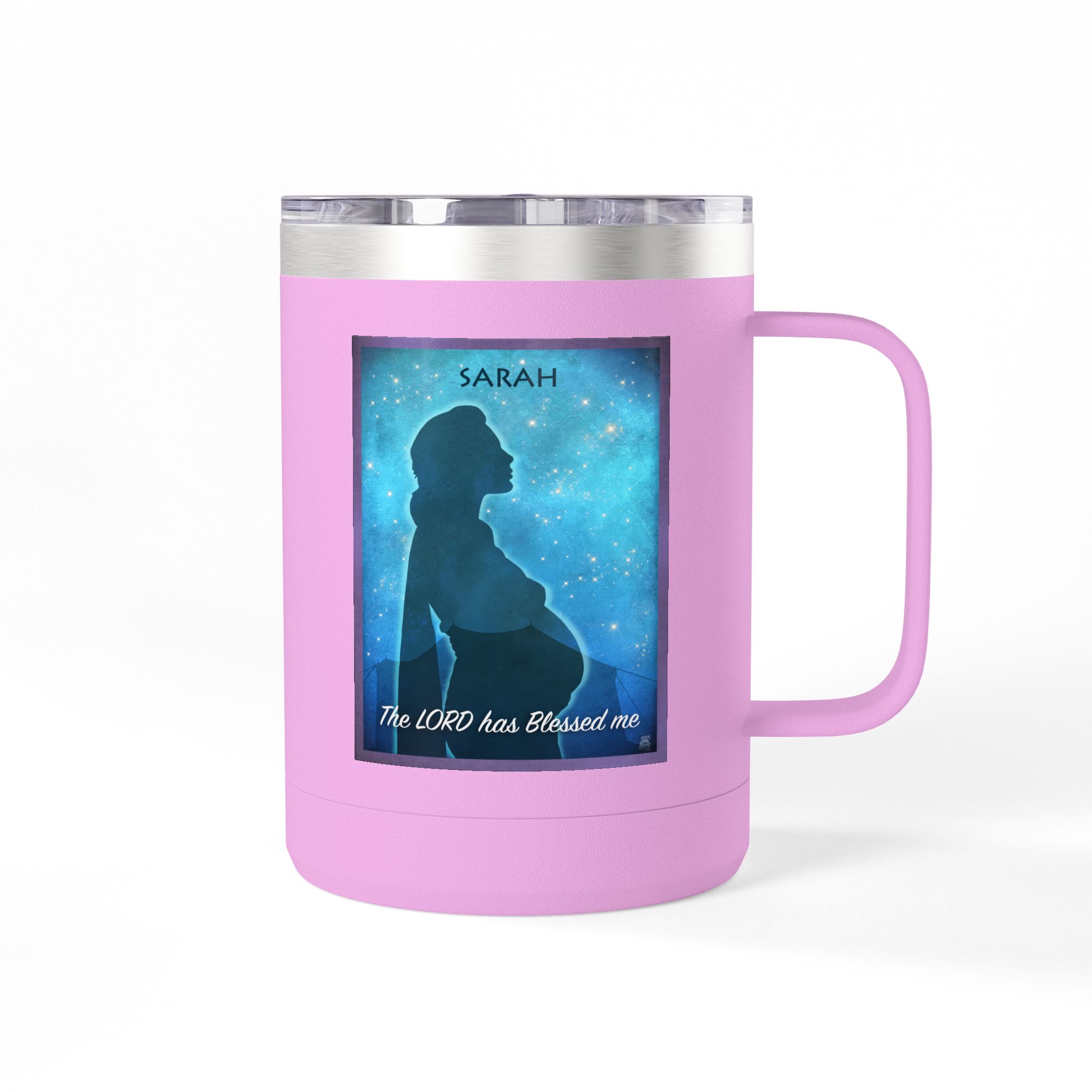 Sarah, The Promise of God Christian Travel Mug - Bible Coffee Mug 15oz 30 Sarah, The Promise of God Christian Travel Mug - Bible Coffee Mug 15oz - Image 30