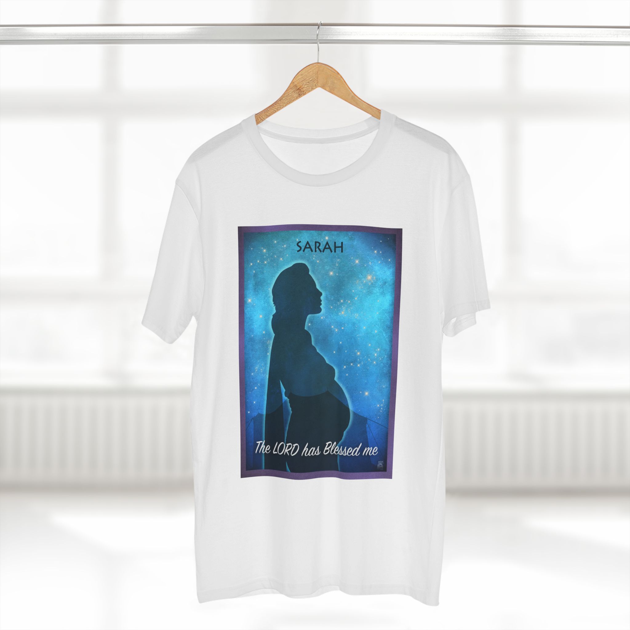 Sarah, Women’s Christian T-Shirt “Promise from God” Faith T-Shirt 3 Sarah, Women’s Christian T-Shirt “Promise from God” Faith T-Shirt - Image 3