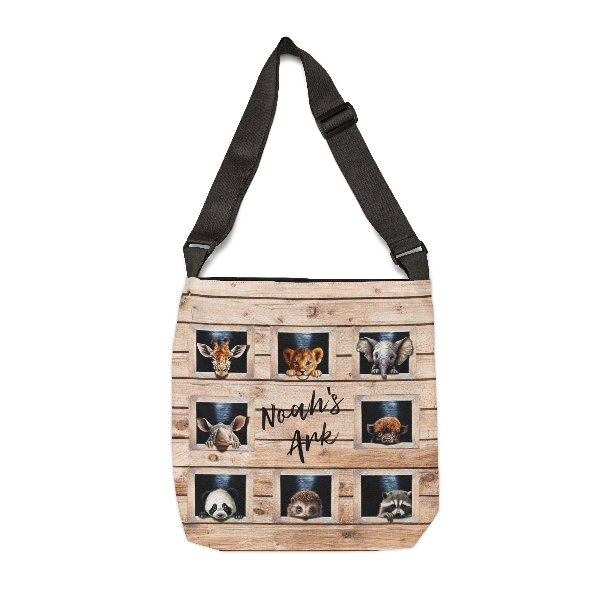 Noah's Ark - Adjustable Tote Bag 2 Noah's Ark - Adjustable Tote Bag - Image 2