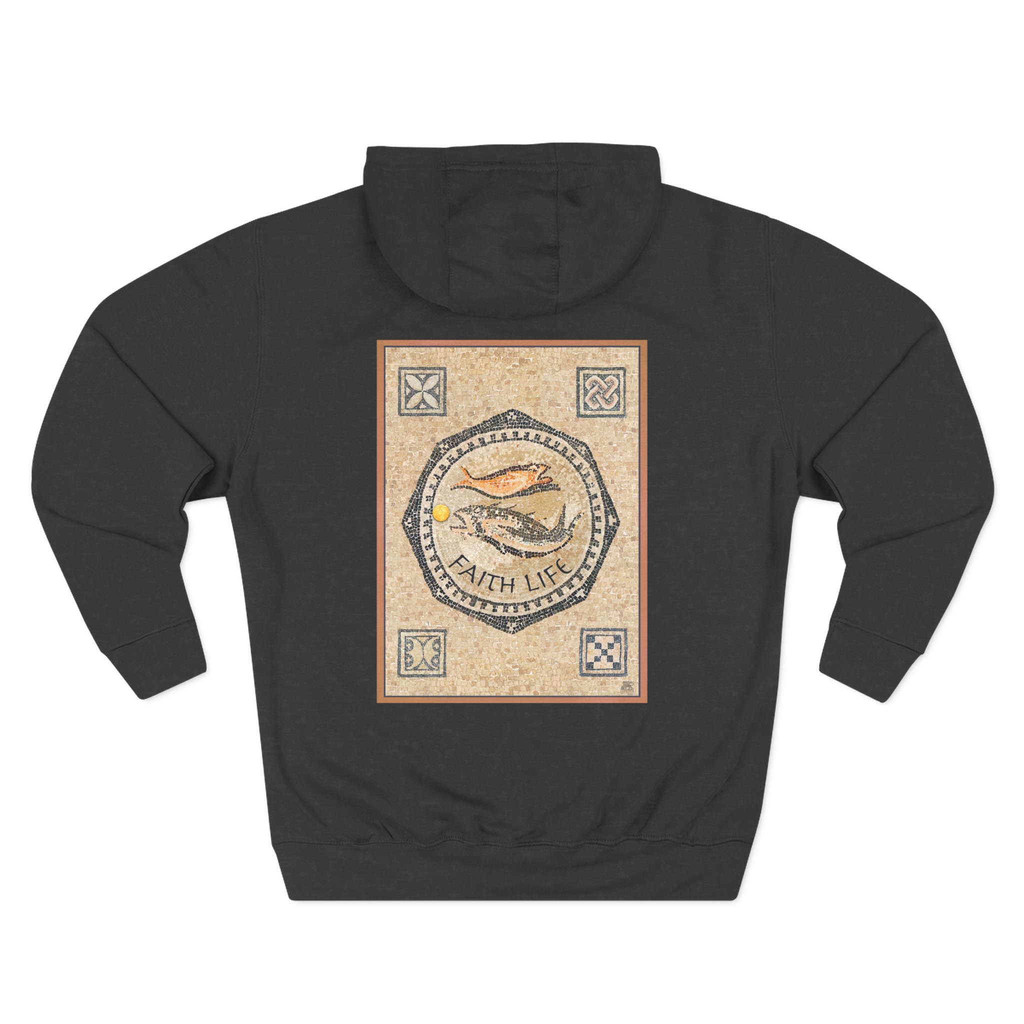 Christian Fish Faith Life Hoodie - Faith Based Hoodie Halo House Christian Fish Faith Life Hoodie - Faith Based Hoodie - Image 5