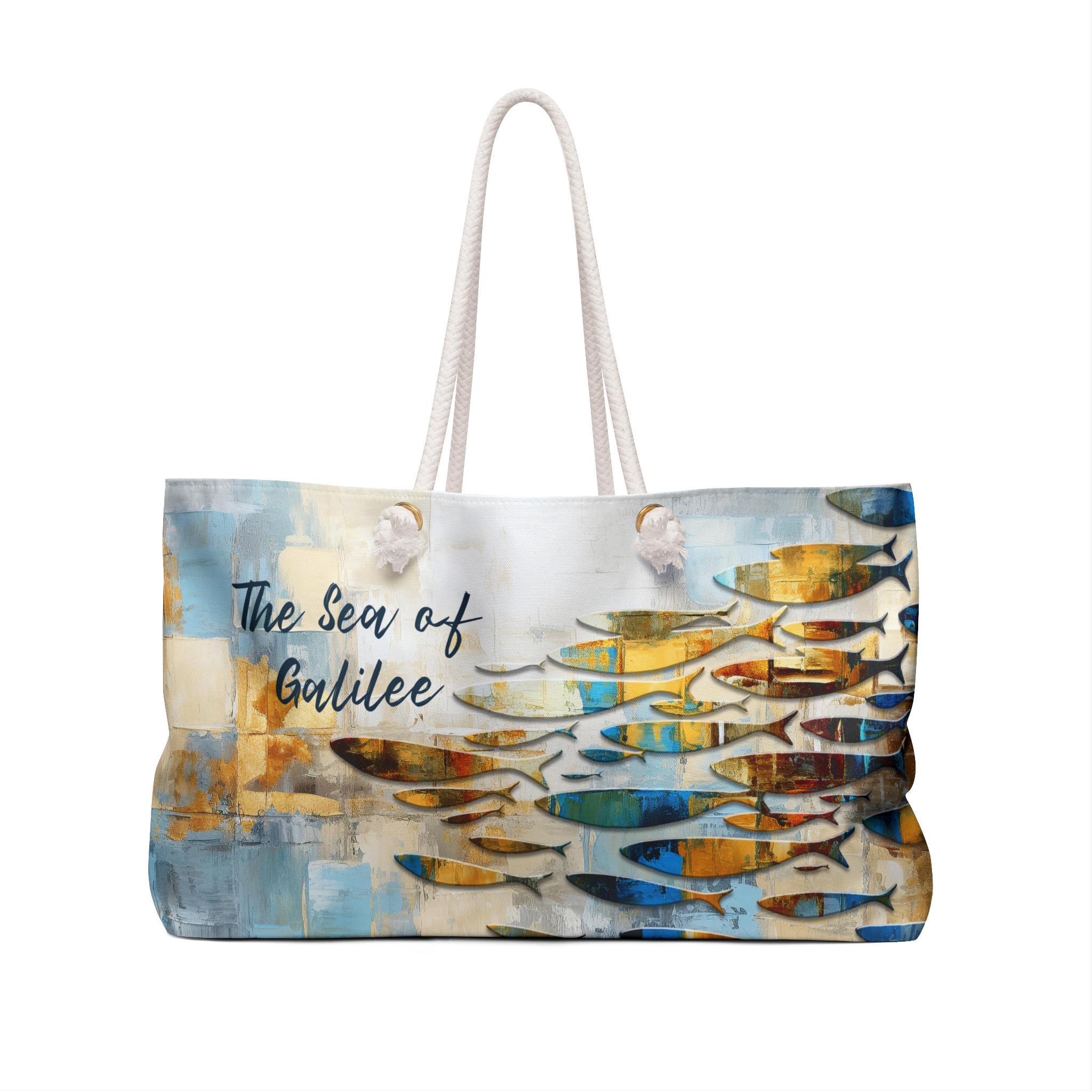 The Sea of Galilee - Boston Weekender Tote Bag Halo House The Sea of Galilee - Boston Weekender Tote Bag - Image 2