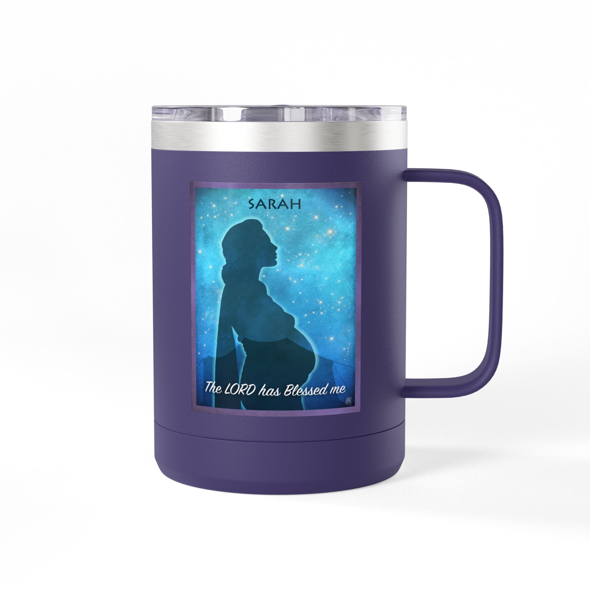 Sarah, The Promise of God Christian Travel Mug - Bible Coffee Mug 15oz 22 Sarah, The Promise of God Christian Travel Mug - Bible Coffee Mug 15oz - Image 22