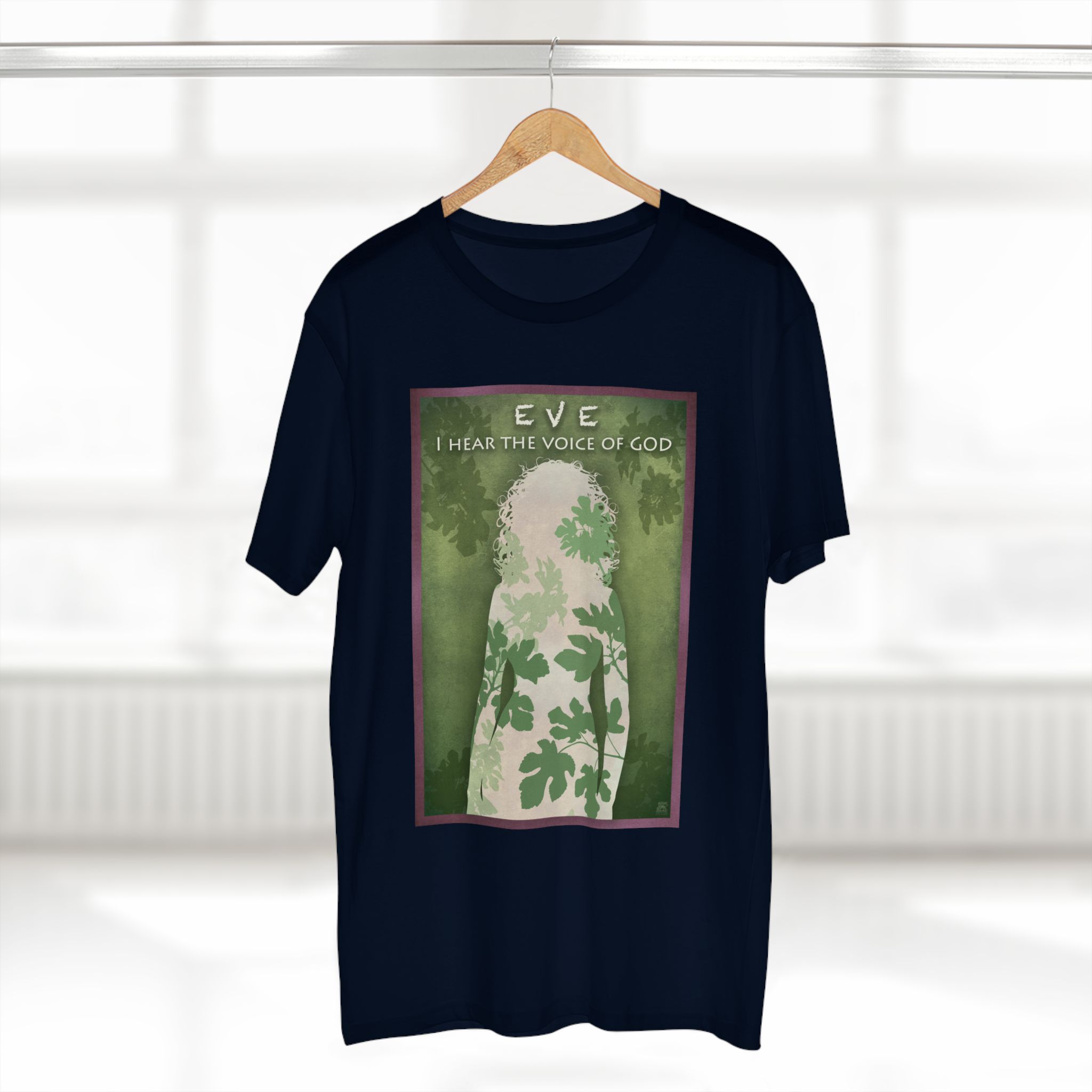 Eve, Women’s Christian T-Shirt - “I Hear the Voice of God” Faith T-Shirt Halo House Eve, Women’s Christian T-Shirt - “I Hear the Voice of God” Faith T-Shirt - Image 18