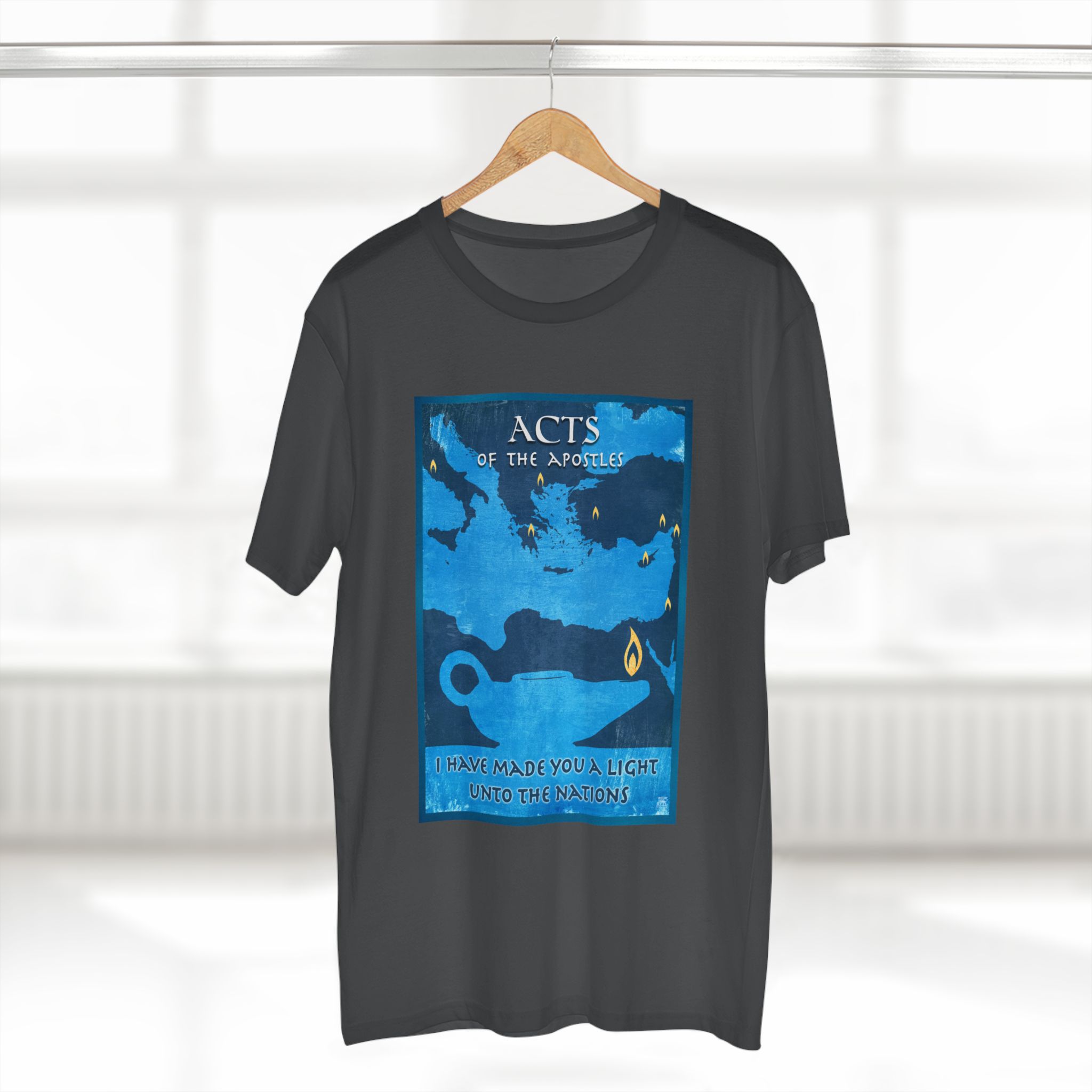 Acts of the Apostles Christian T-Shirt Halo House Acts of the Apostles Christian T-Shirt - Image 8