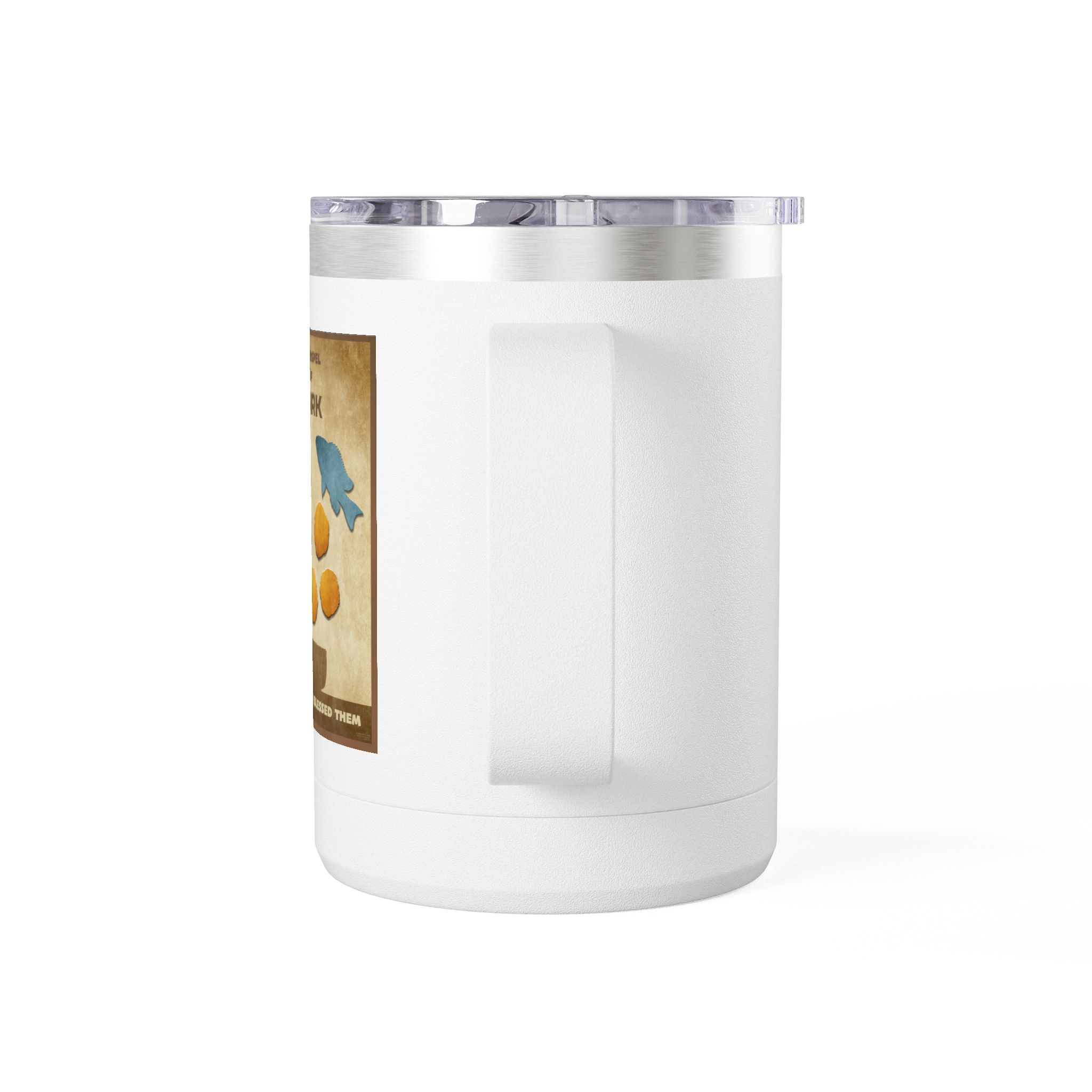 Gospel of Mark Christian Travel Mug - Bible Coffee Mug 15oz 3 Gospel of Mark Christian Travel Mug - Bible Coffee Mug 15oz - Image 3
