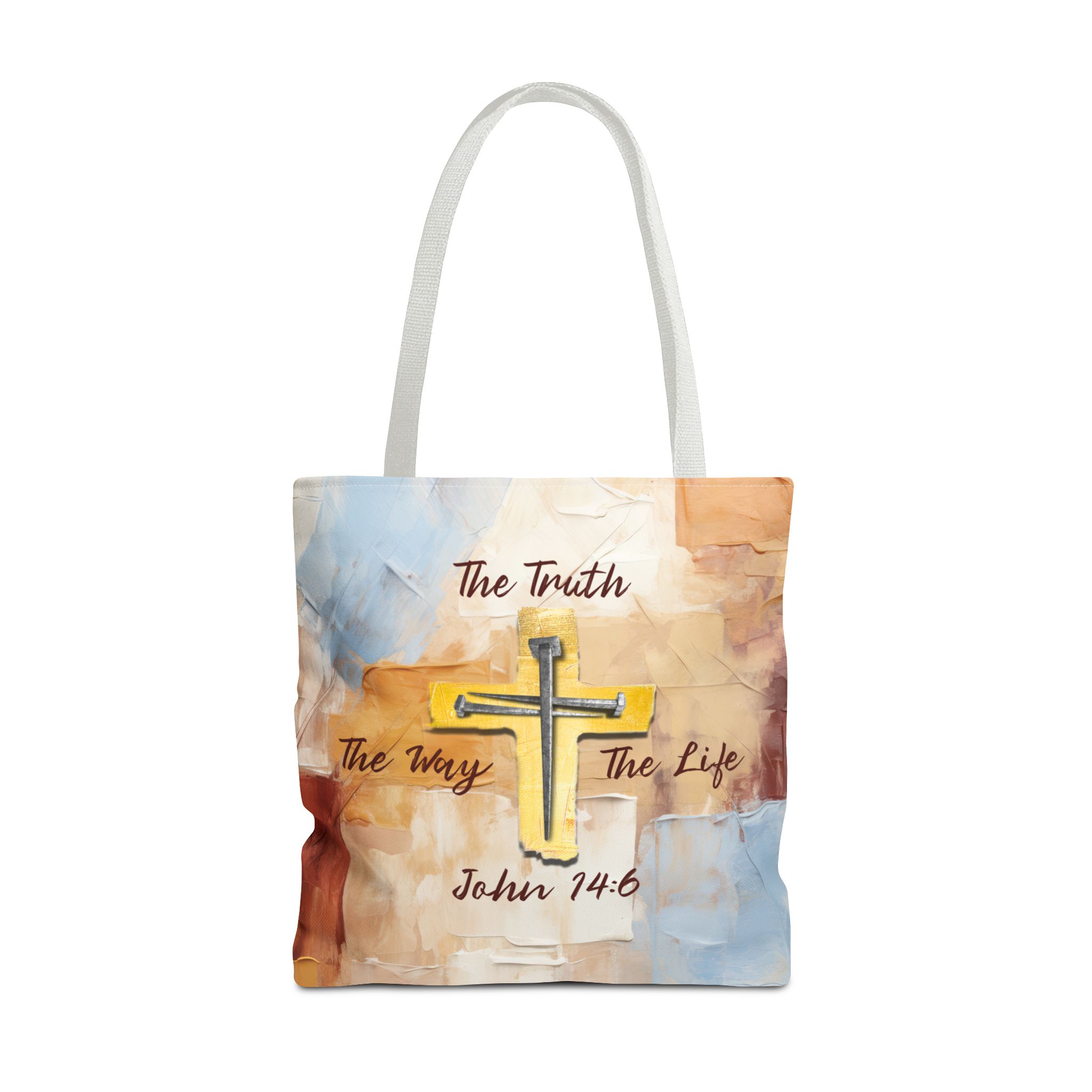 The Truth, The Way, The Life Christian Tote Bag - John 14:6 Inspirational Faith Tote Bag 9 The Truth, The Way, The Life Christian Tote Bag - John 14:6 Inspirational Faith Tote Bag - Image 9