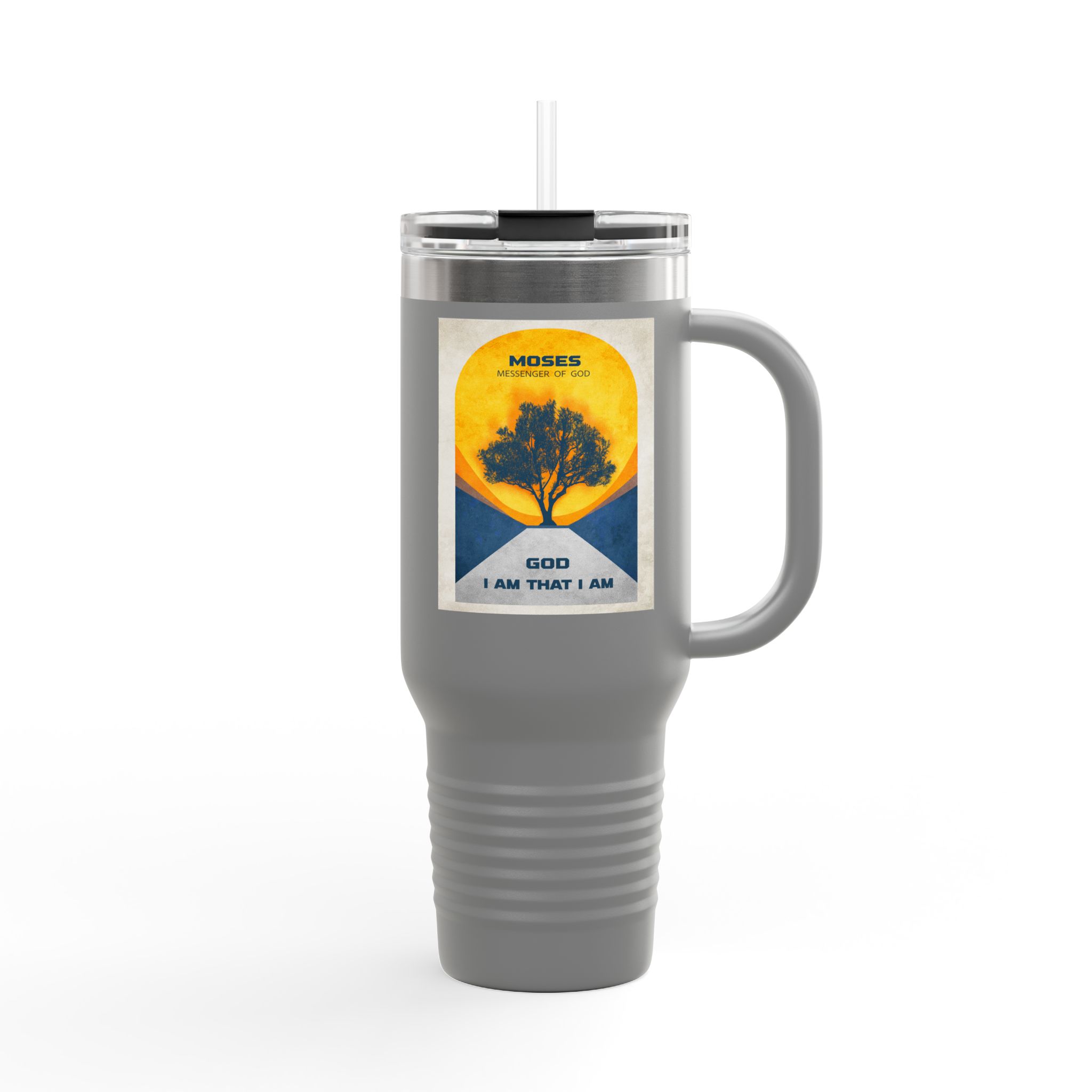 Moses, and the burning Bush Christian Tumbler 40oz Insulated Bible Tumbler 13 Moses, and the burning Bush Christian Tumbler 40oz Insulated Bible Tumbler - Image 13