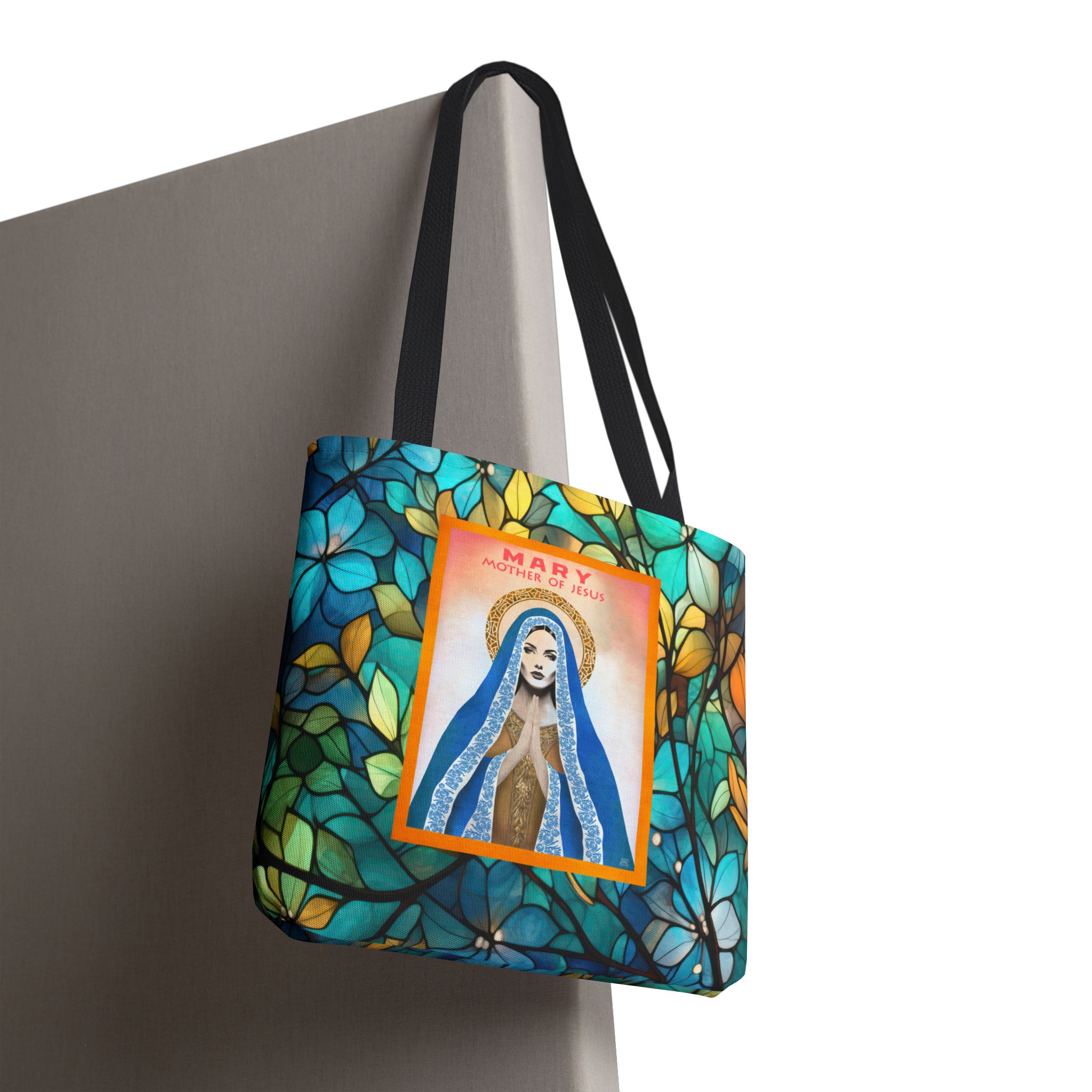 Mary, Mother of Jesus Christian Tote Bag - Inspirational Faith Gift for Women 4 Mary, Mother of Jesus Christian Tote Bag - Inspirational Faith Gift for Women - Image 4