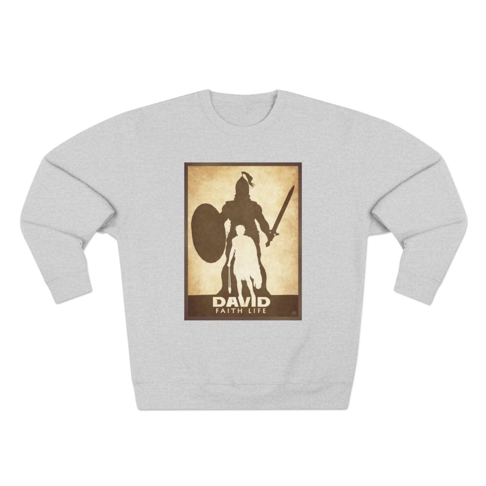 David and Goliath, Faith Life : Sweatshirt