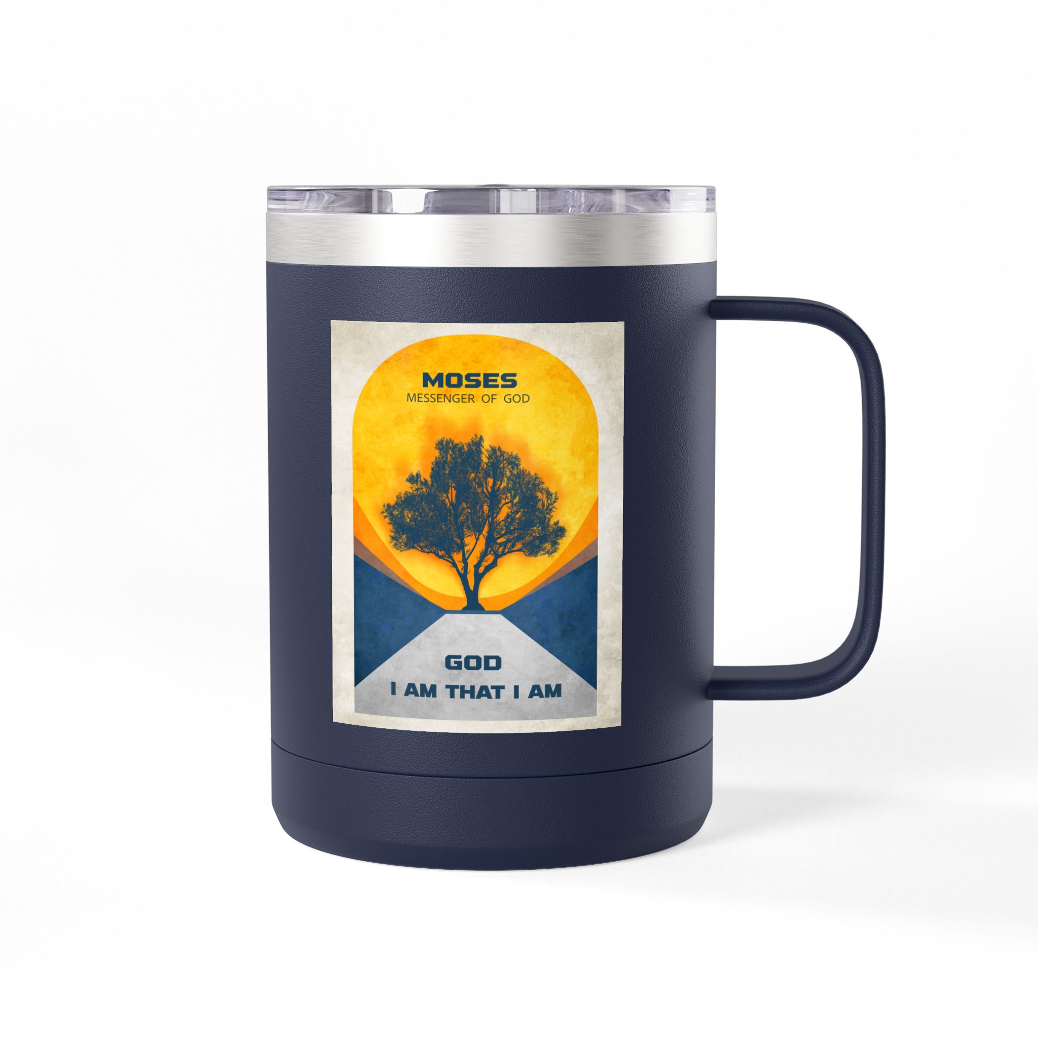 Moses, and the Burning Bush Christian Travel Mug - Bible Coffee Mug 15oz 30 Moses, and the Burning Bush Christian Travel Mug - Bible Coffee Mug 15oz - Image 30