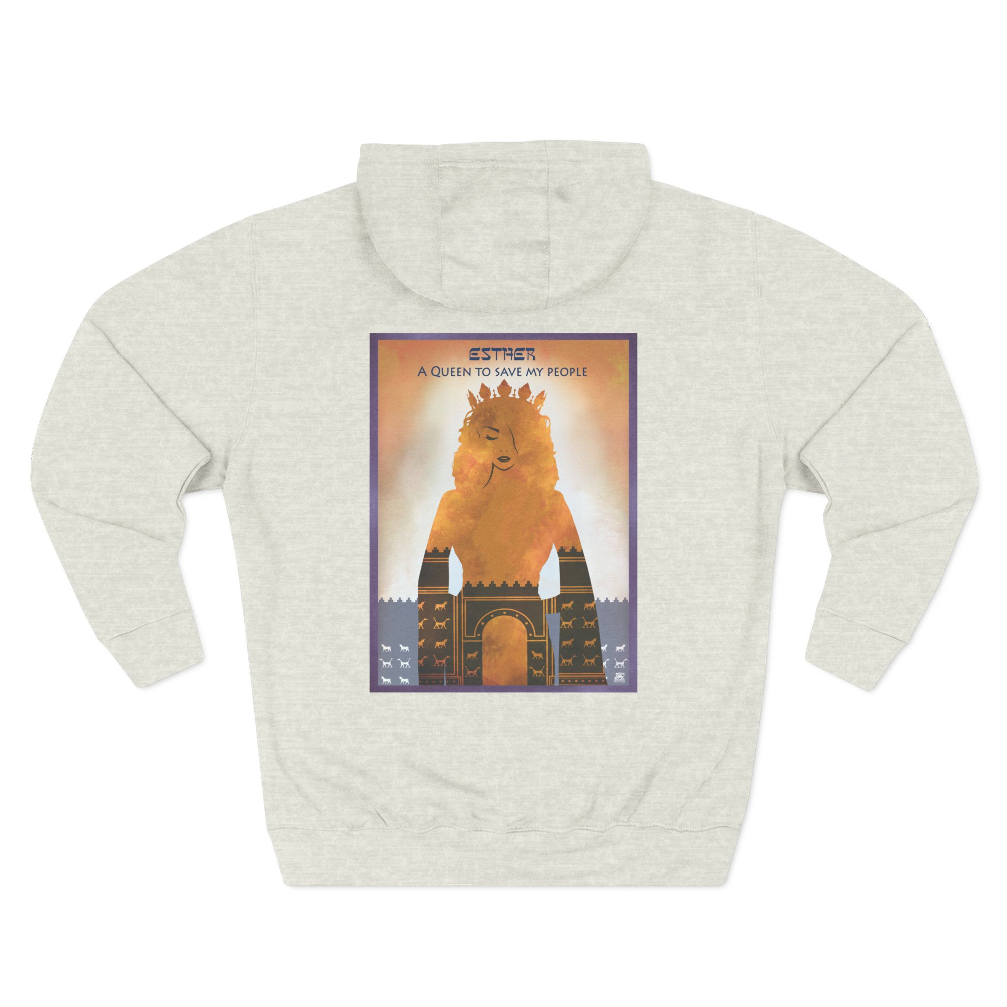 Christian Esther A Queen to Save My People Hoodie - Faith Based Hoodie Halo House Christian Esther A Queen to Save My People Hoodie - Faith Based Hoodie - Image 11