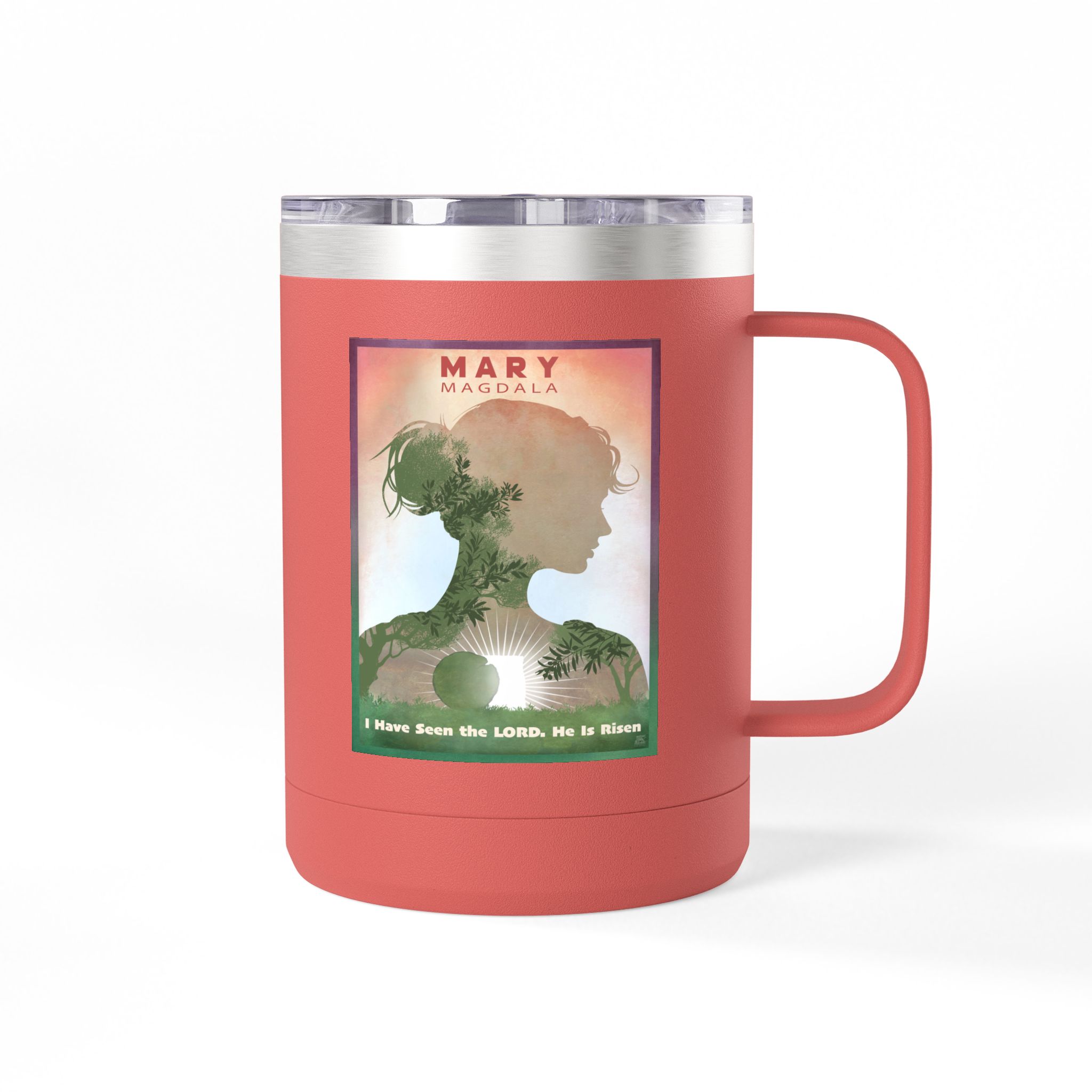 Mary Magdalene, I have seen the Lord Christian Travel Mug - Bible Coffee Mug 15oz 6 Mary Magdalene, I have seen the Lord Christian Travel Mug - Bible Coffee Mug 15oz - Image 6