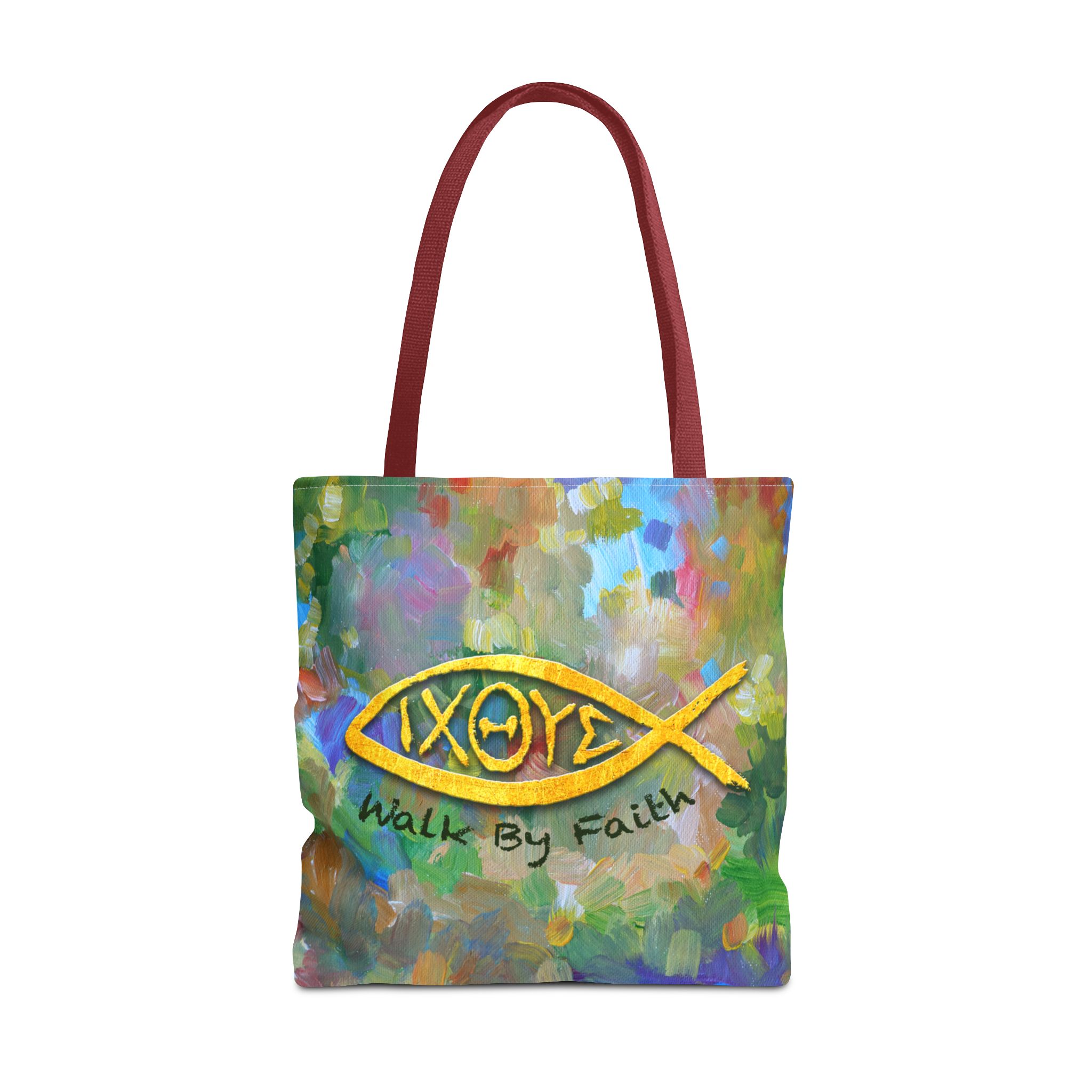 Walk by Faith Christian Tote Bag - Inspirational Faith Bag for Women 5 Walk by Faith Christian Tote Bag - Inspirational Faith Bag for Women - Image 5