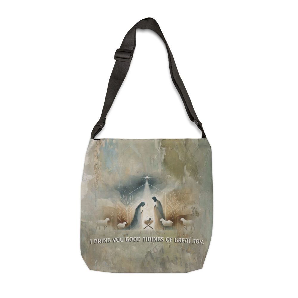 I Bring You Good Tidings of Great Joy - Adjustable Tote Bag