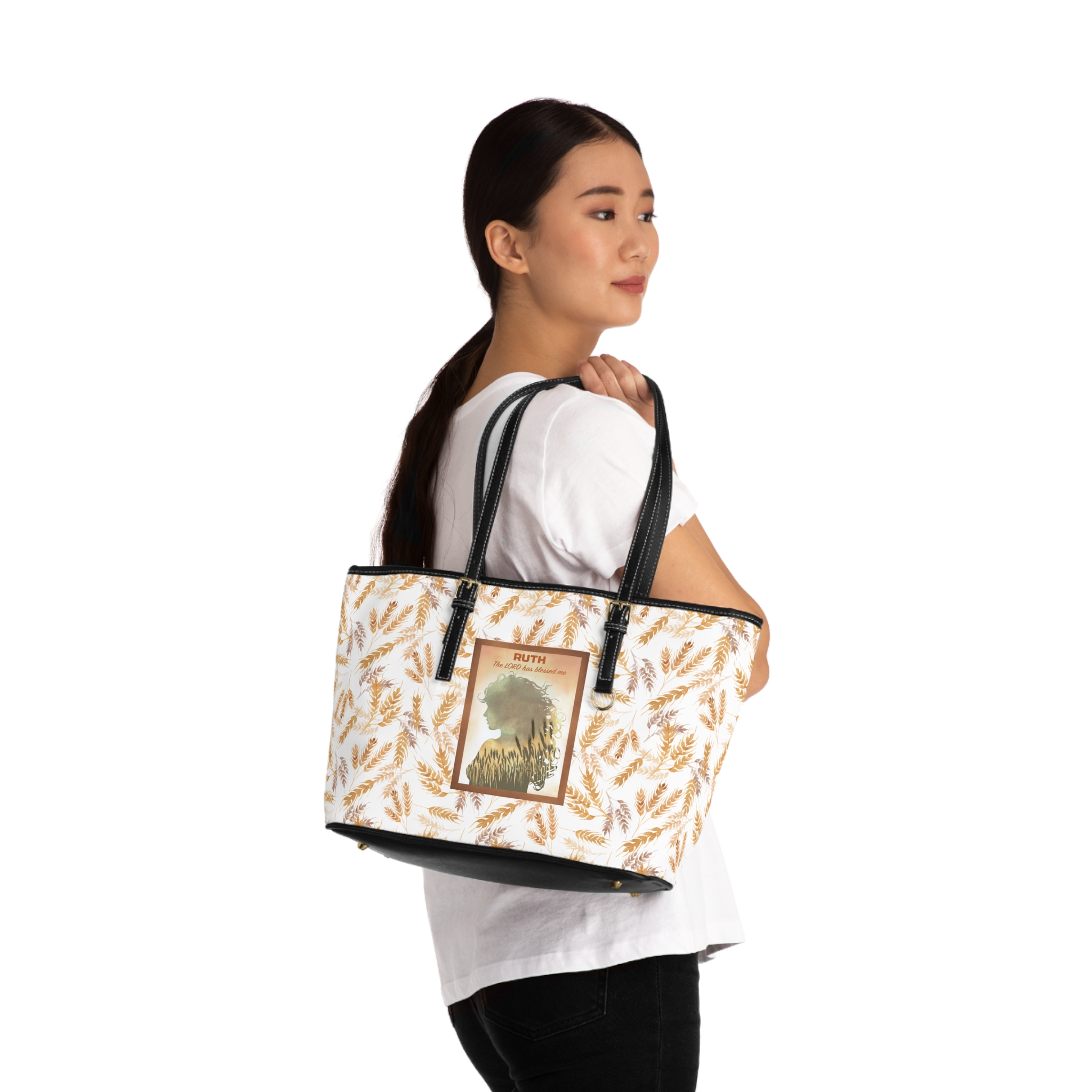 Ruth, the Lord is my Redeemer, Shoulder Bag 4 Ruth, the Lord is my Redeemer, Shoulder Bag - Image 4