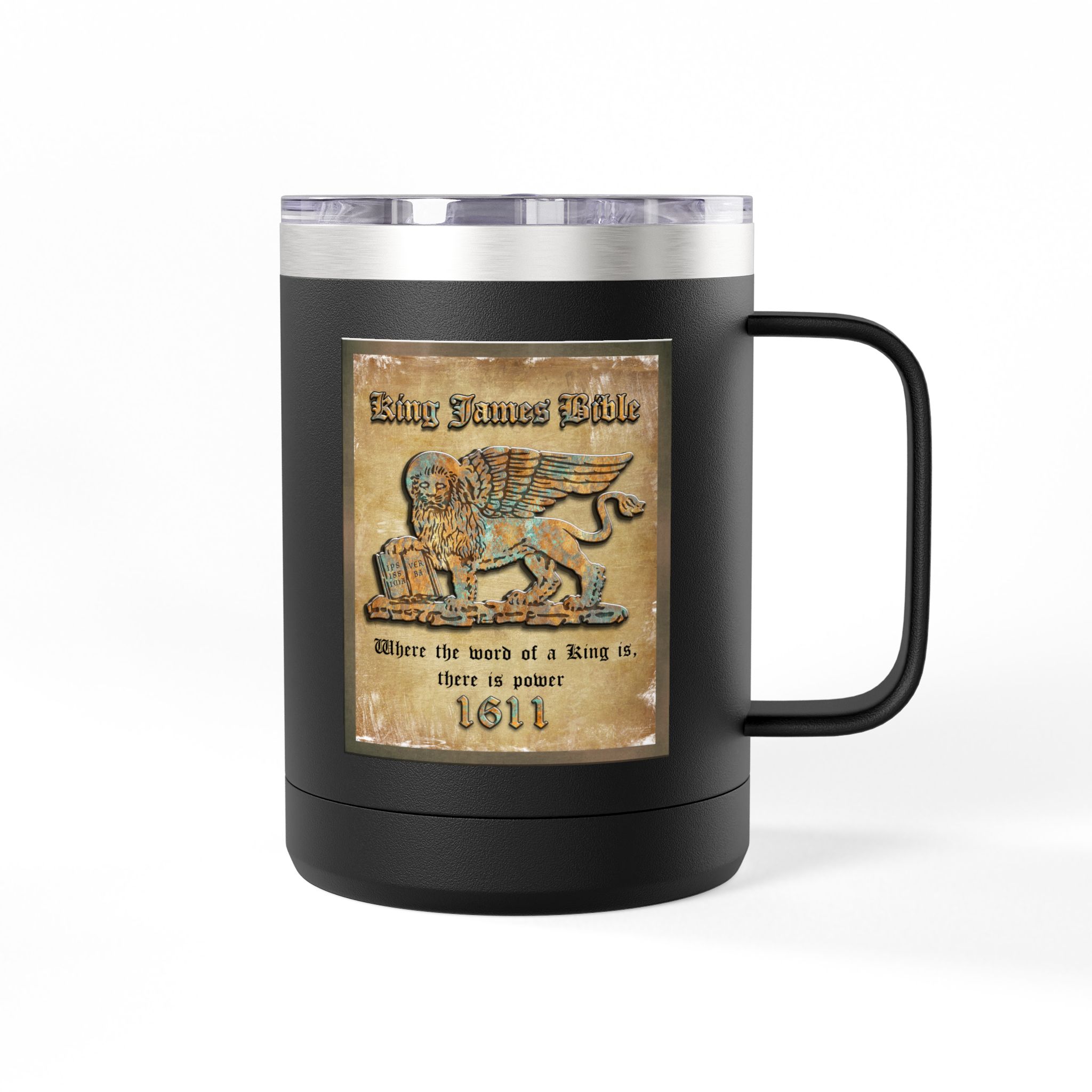 King James Bible Historic Plaque: Faith-Inspired Coffee Mug 15oz 14 King James Bible Historic Plaque: Faith-Inspired Coffee Mug 15oz - Image 14