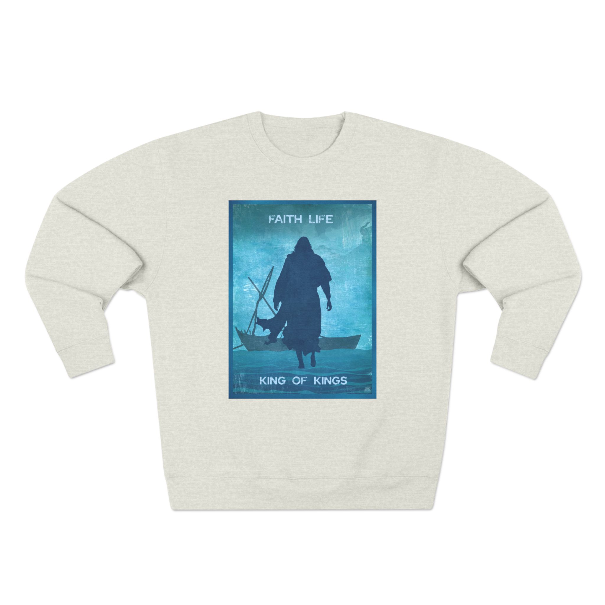 Jesus, Walk on Water : Sweatshirt Halo House Jesus, Walk on Water : Sweatshirt - Image 10