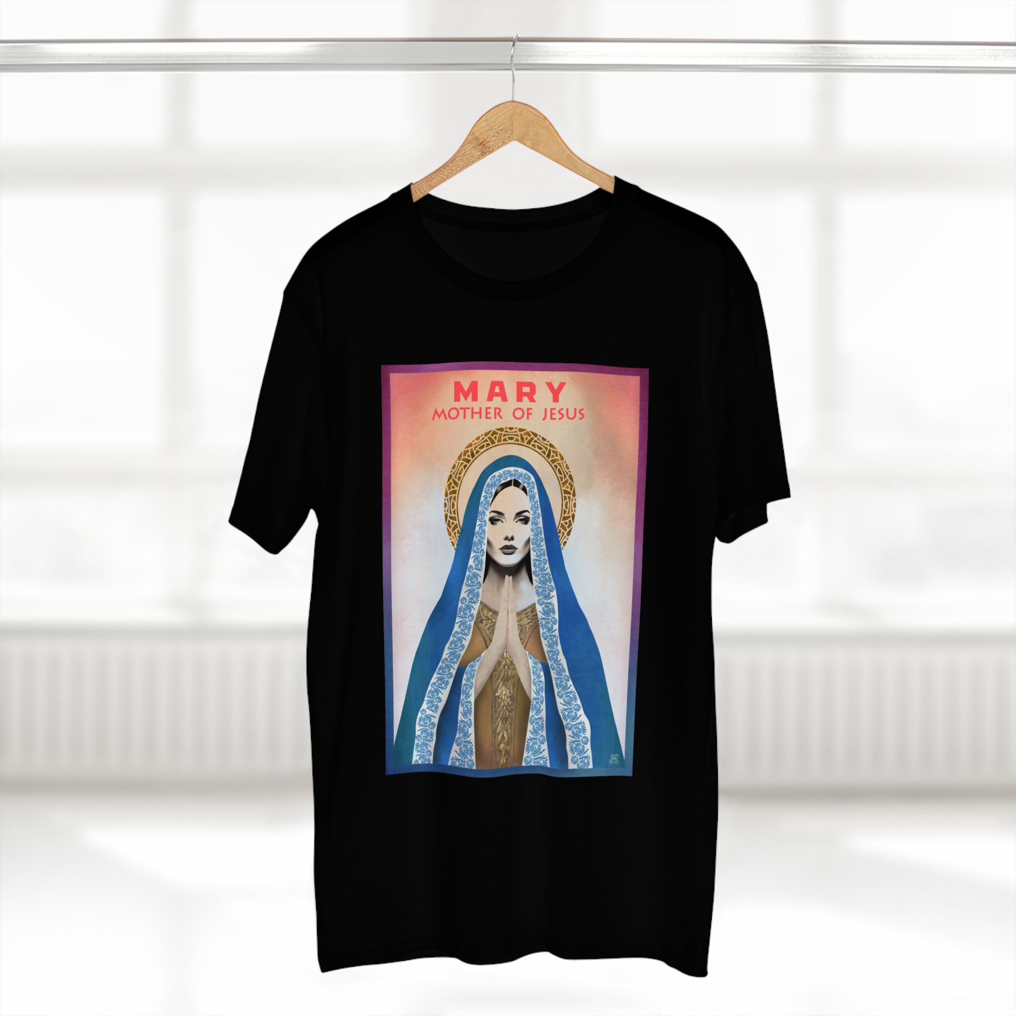 Mother Mary Women’s Christian T-Shirt - I have Found Favor with God - Faith T-Shirt 6 Mother Mary Women’s Christian T-Shirt - I have Found Favor with God - Faith T-Shirt - Image 6