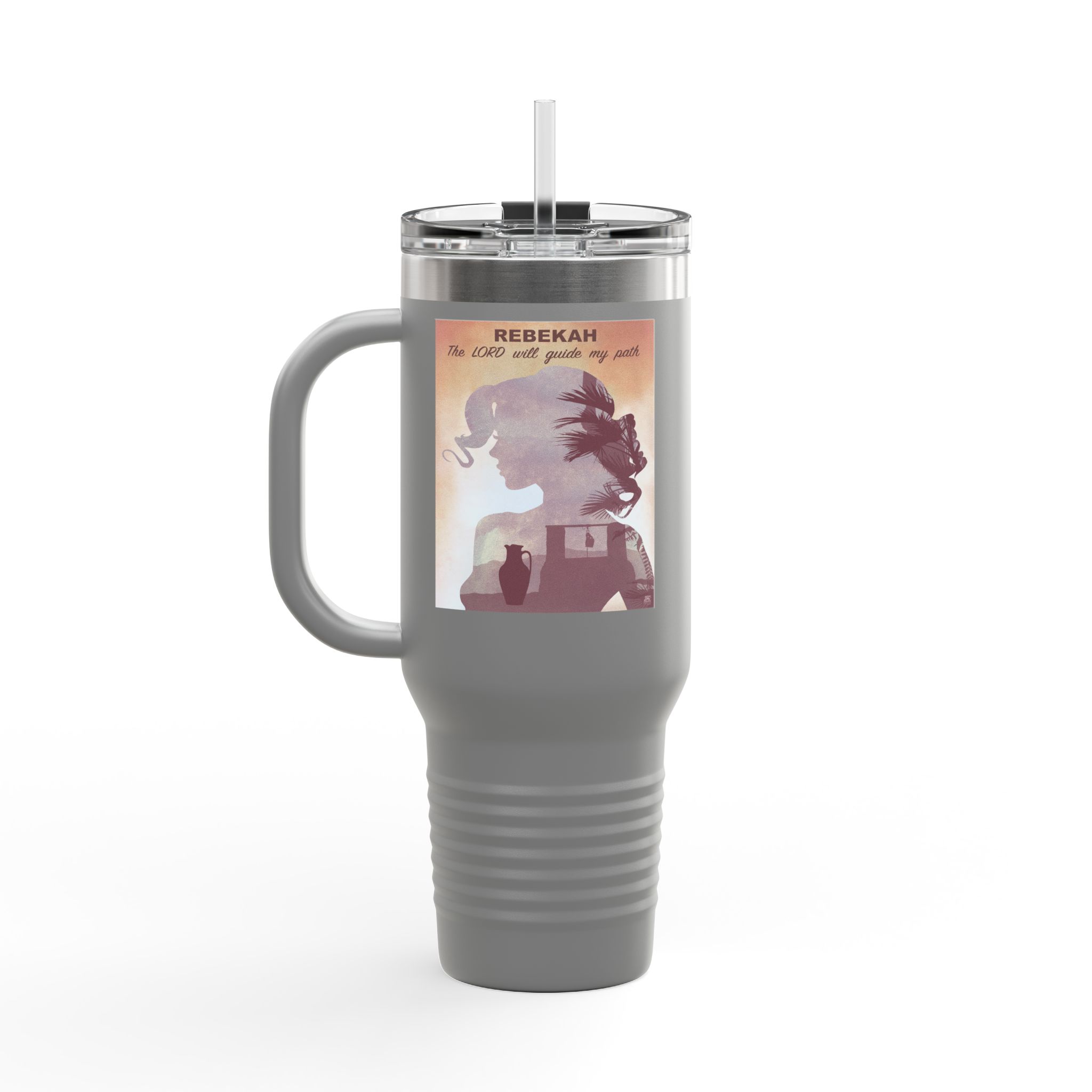 Rebekah, Destiny at the Well - Christian 40oz Tumbler 12 Rebekah, Destiny at the Well - Christian 40oz Tumbler - Image 12
