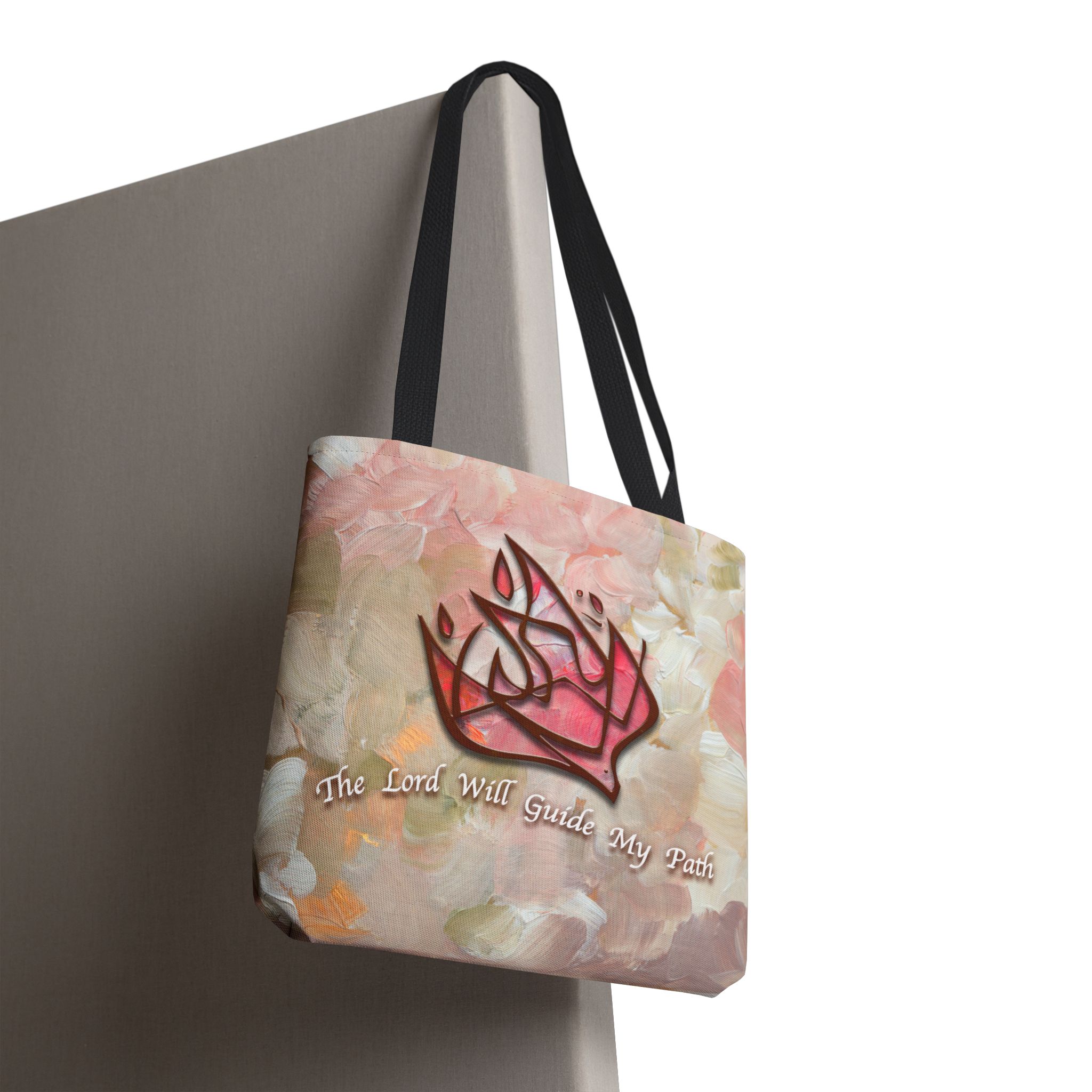 The Lord Will Guide My Path Christian Tote Bag - Inspirational Faith Tote Bag Halo House The Lord Will Guide My Path Christian Tote Bag - Inspirational Faith Tote Bag - Image 4