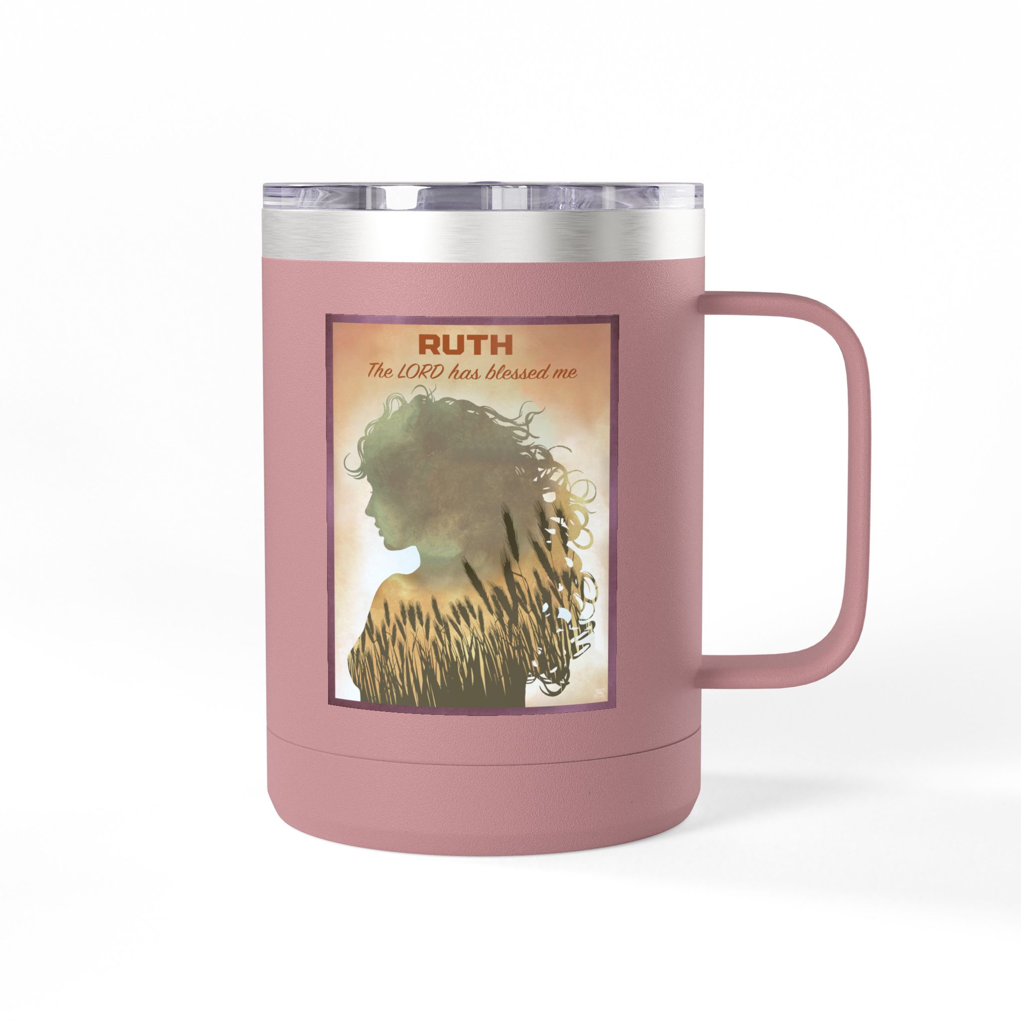 Ruth, The Lord Is My Redeemer Christian Travel Mug - Bible Coffee Mug 15oz 38 Ruth, The Lord Is My Redeemer Christian Travel Mug - Bible Coffee Mug 15oz - Image 38