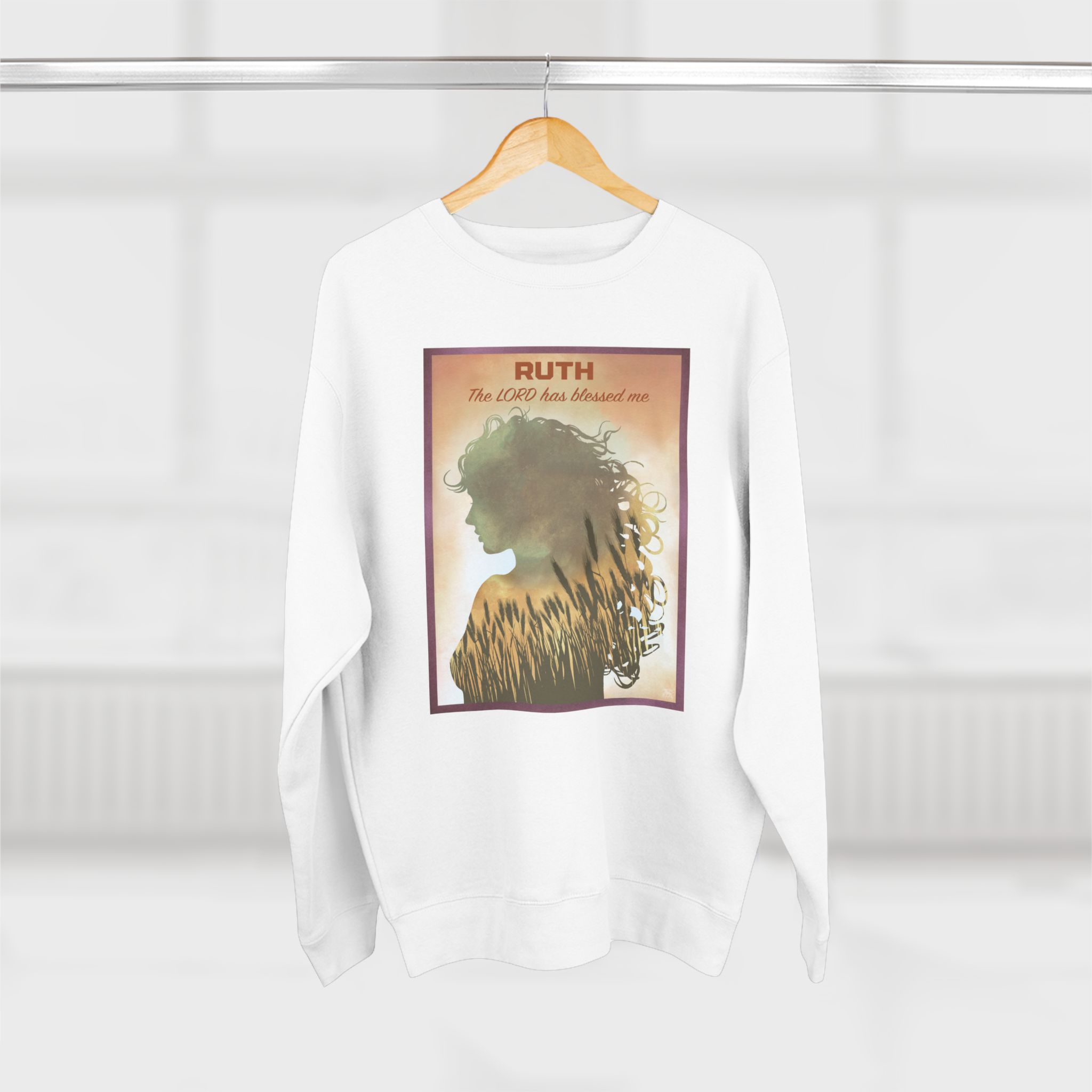 Ruth, The Lord is my Redeemer : Sweatshirt 17 Ruth, The Lord is my Redeemer : Sweatshirt - Image 17
