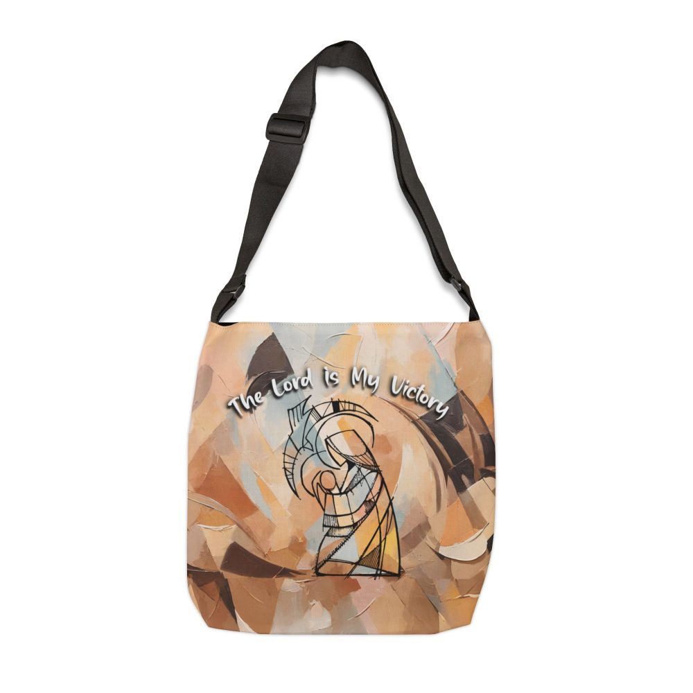 The Lord is My Victory - Adjustable Tote Bag