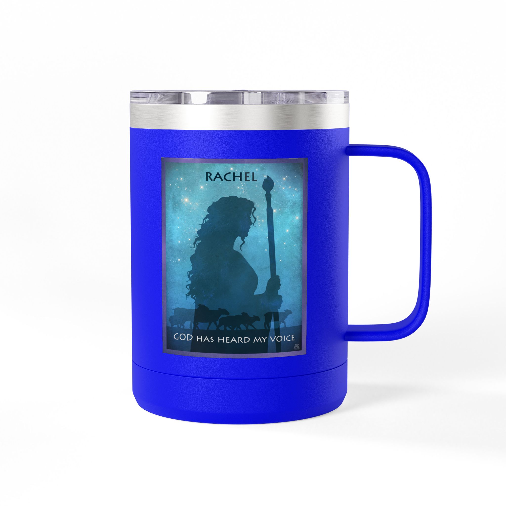 Rachel, Protector of the Flocks Christian Travel Mug - Bible Coffee Mug 15oz 18 Rachel, Protector of the Flocks Christian Travel Mug - Bible Coffee Mug 15oz - Image 18