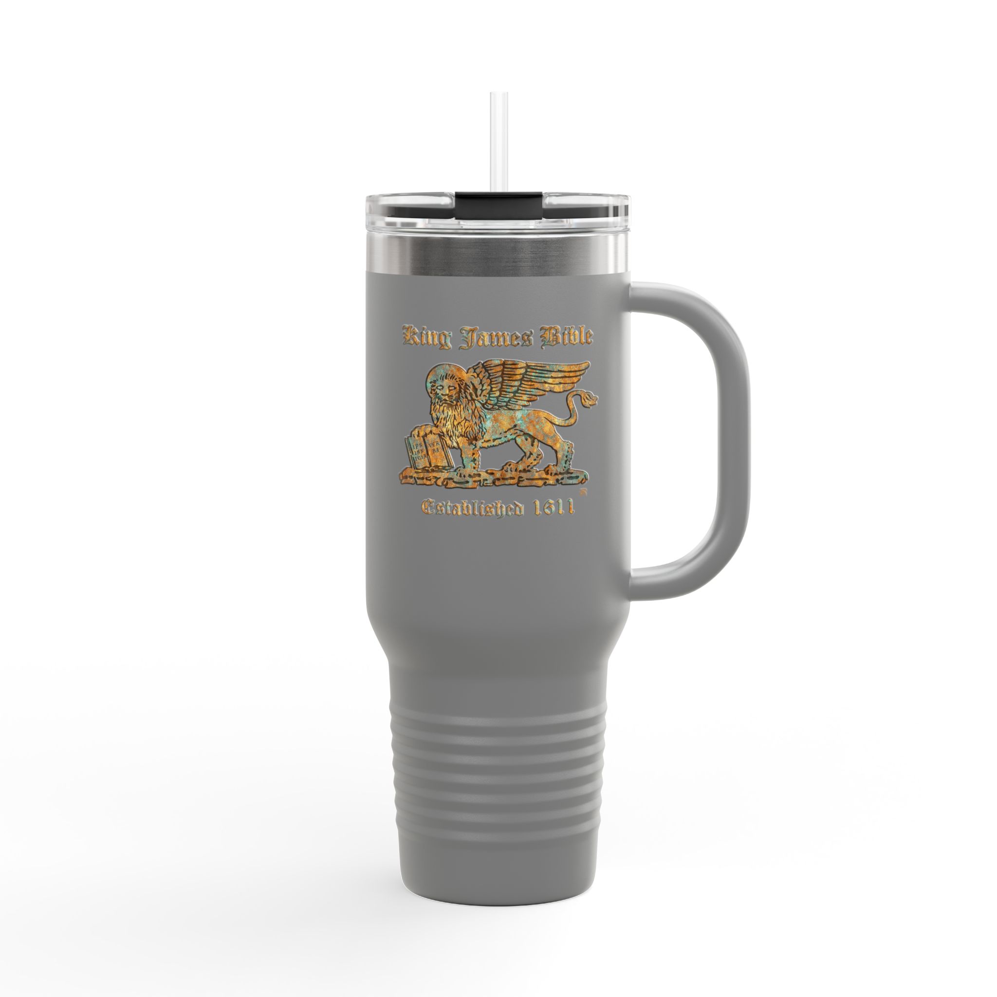 King James Bible Gold Lion Logo - Christian Tumbler 40oz - KJV Tumbler 13 King James Bible Gold Lion Logo - Christian Tumbler 40oz - KJV Tumbler - Image 13