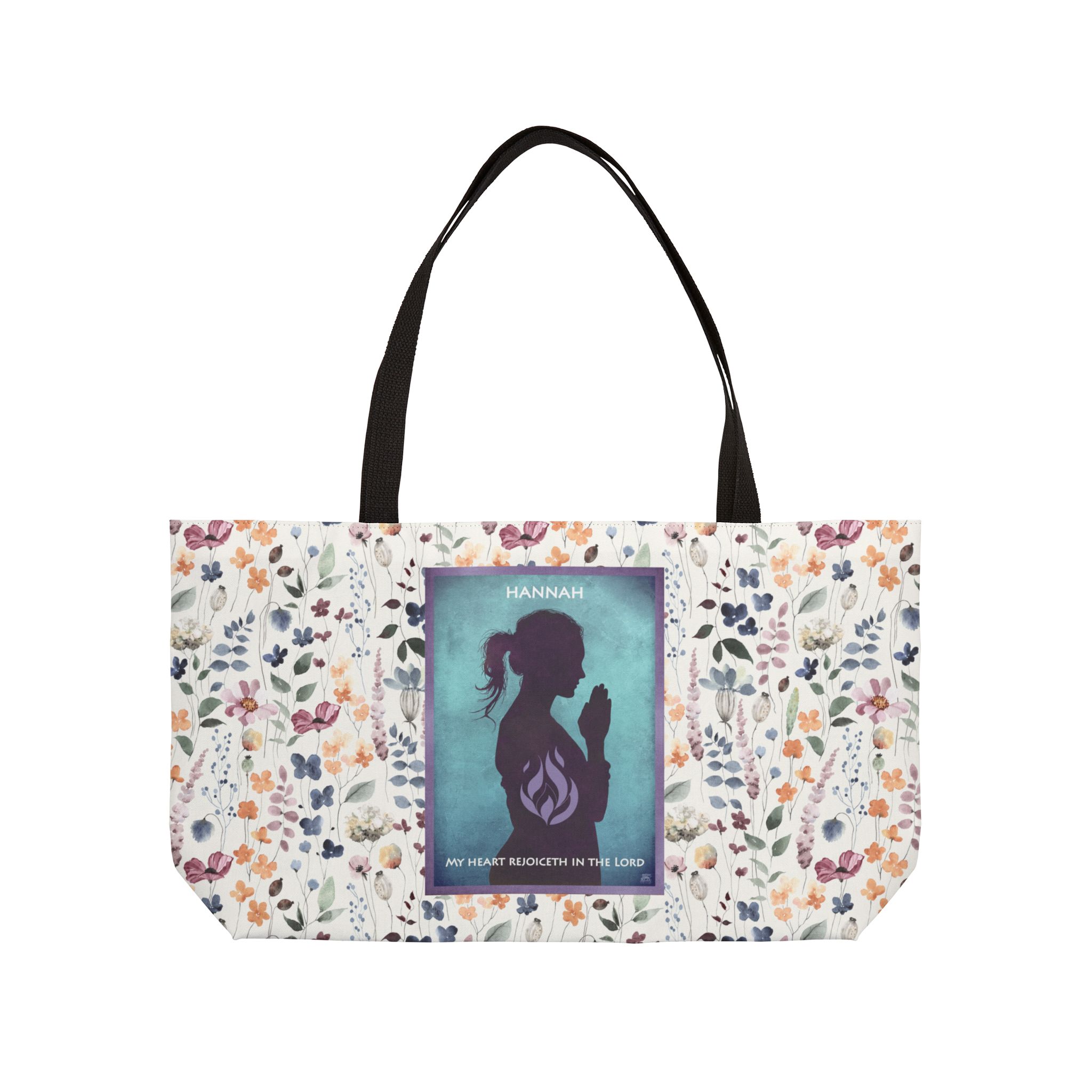 Hannah, The Power of Prayer - Vacation Weekender Tote Bag 2 Hannah, The Power of Prayer - Vacation Weekender Tote Bag - Image 2