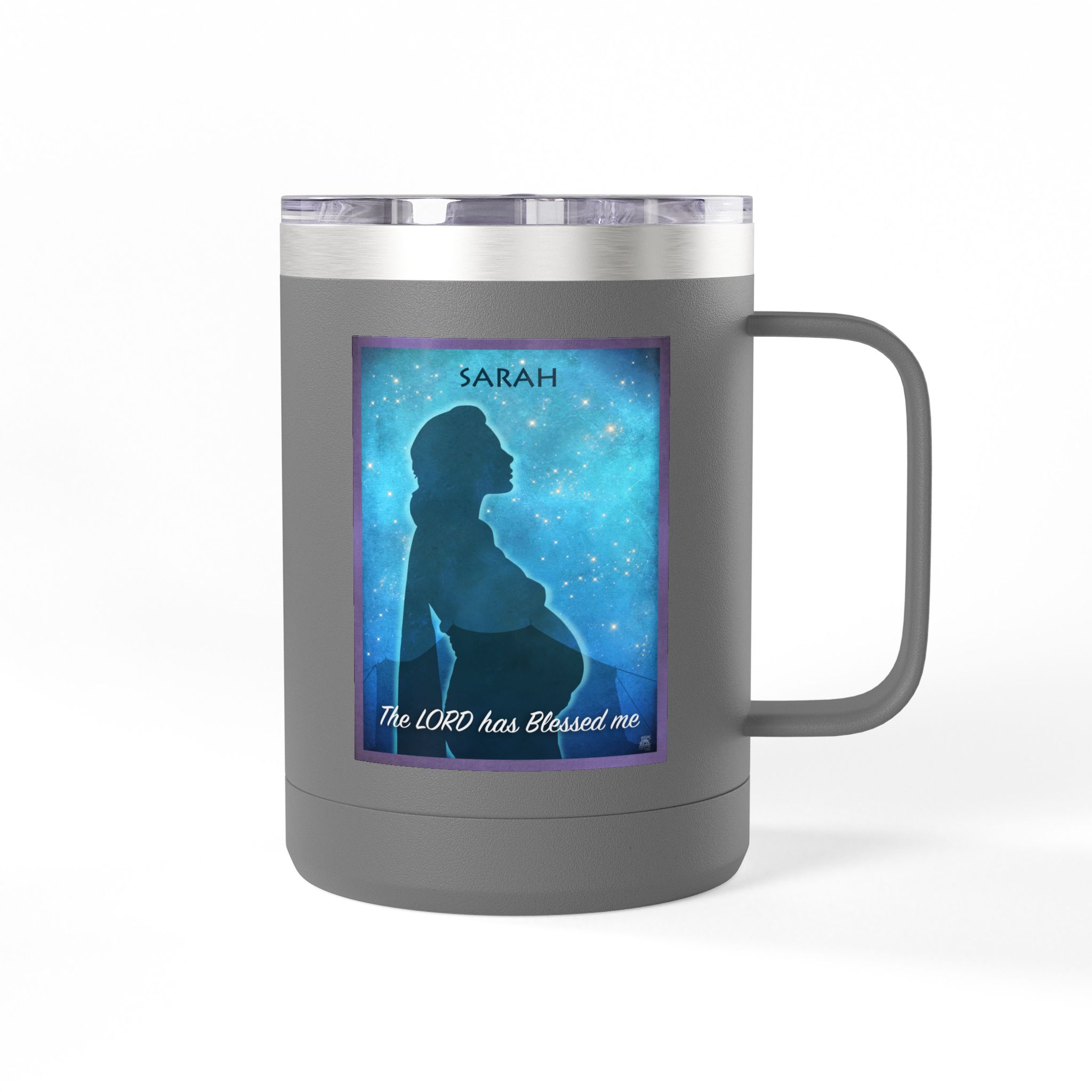 Sarah, The Promise of God Christian Travel Mug - Bible Coffee Mug 15oz 38 Sarah, The Promise of God Christian Travel Mug - Bible Coffee Mug 15oz - Image 38