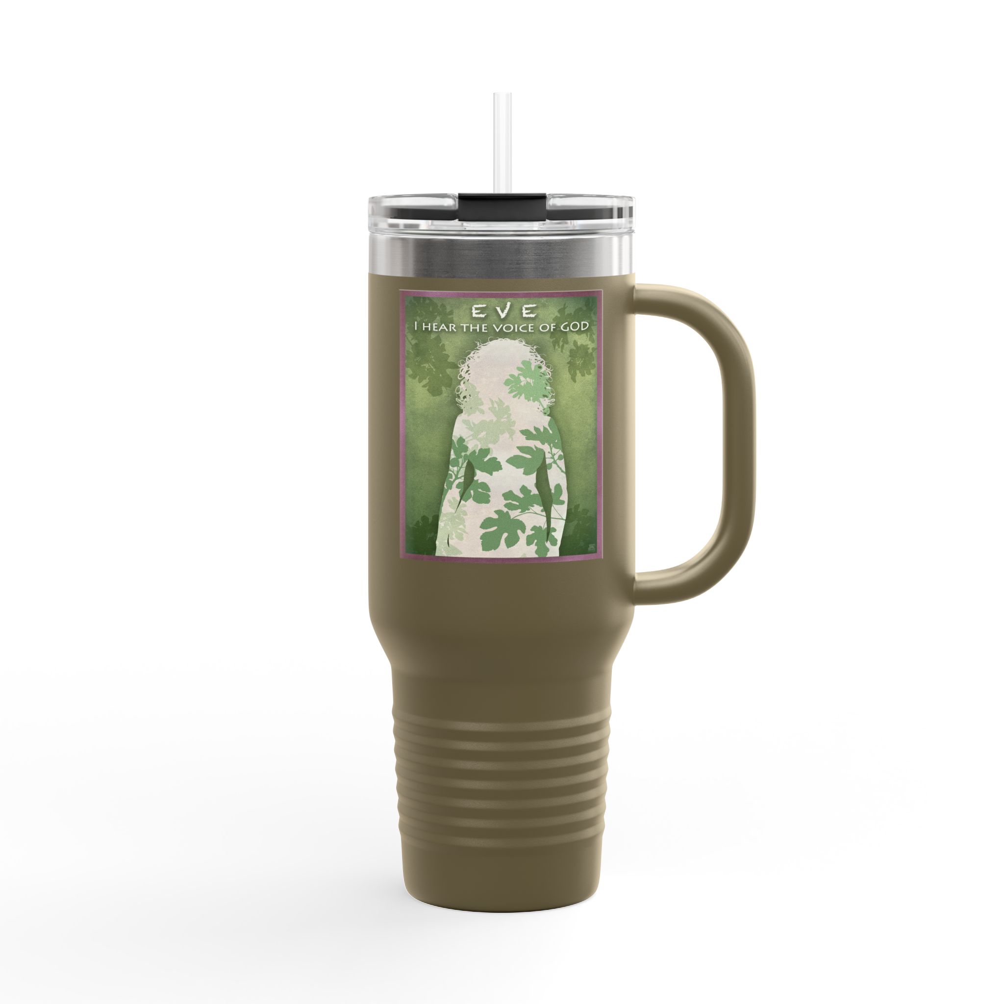 Eve, I hear the Voice of God - Christian 40oz Tumbler 9 Eve, I hear the Voice of God - Christian 40oz Tumbler - Image 9