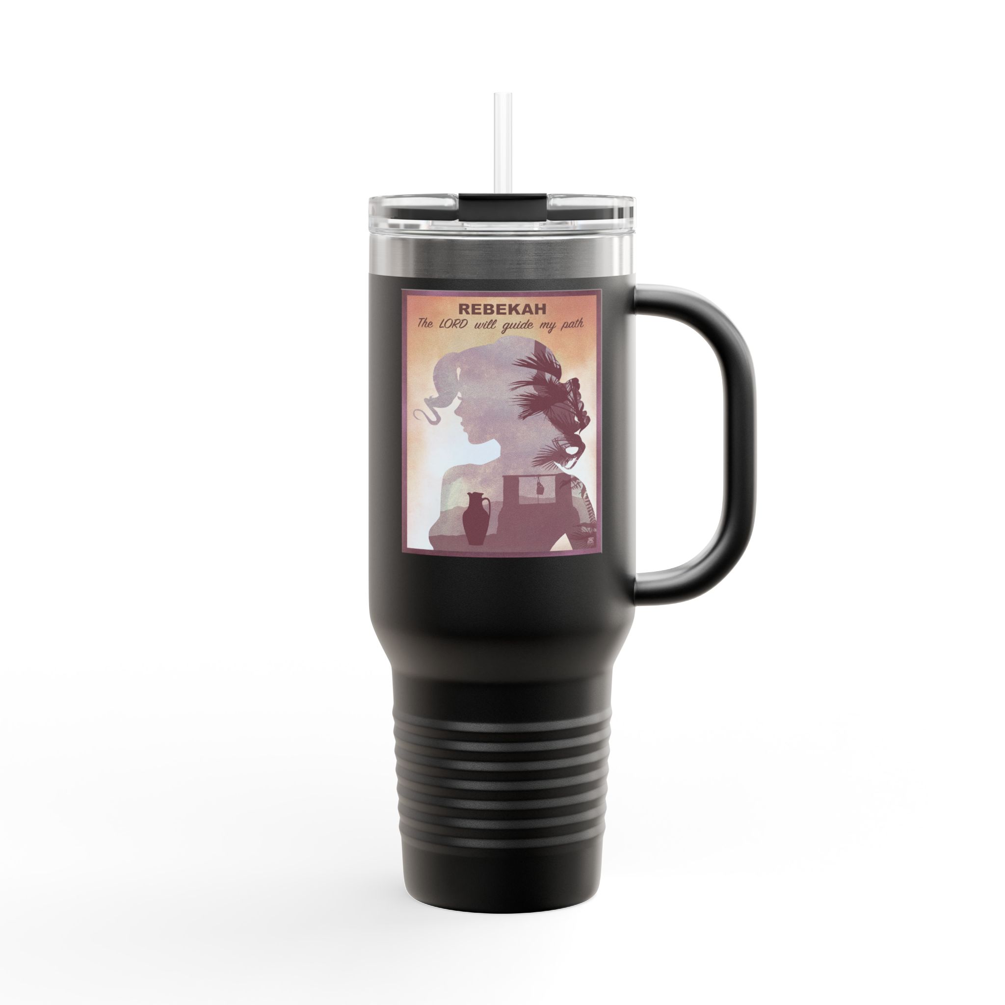 Rebekah, Destiny at the Well - Christian 40oz Tumbler 5 Rebekah, Destiny at the Well - Christian 40oz Tumbler - Image 5