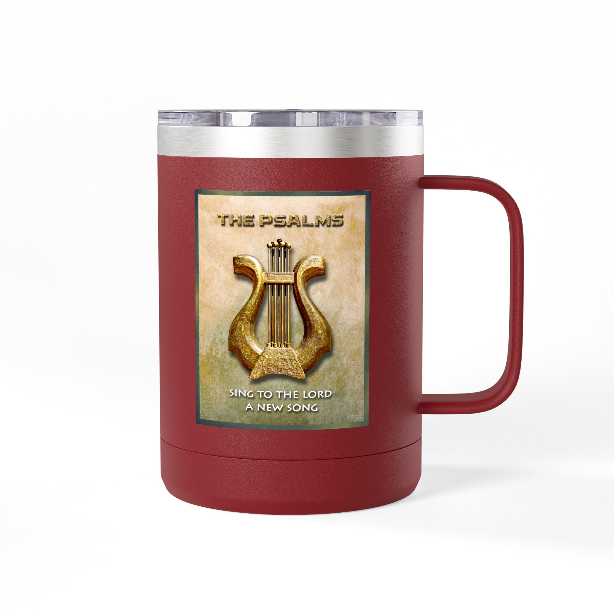 The Psalms Christian Travel Mug - Bible Coffee Mug 15oz 10 The Psalms Christian Travel Mug - Bible Coffee Mug 15oz - Image 10