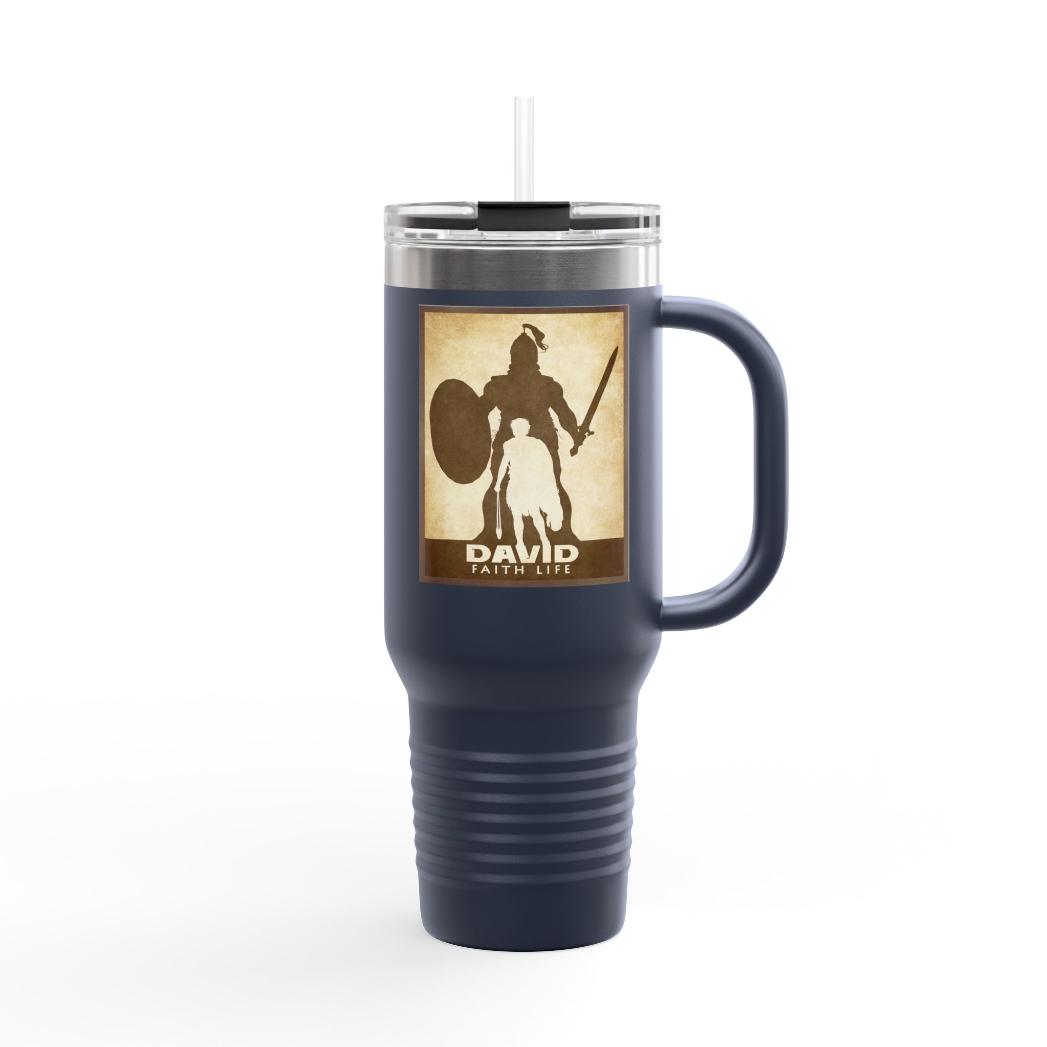 David and Goliath, Faith Life - Christian 40oz Tumbler 13 David and Goliath, Faith Life - Christian 40oz Tumbler - Image 13
