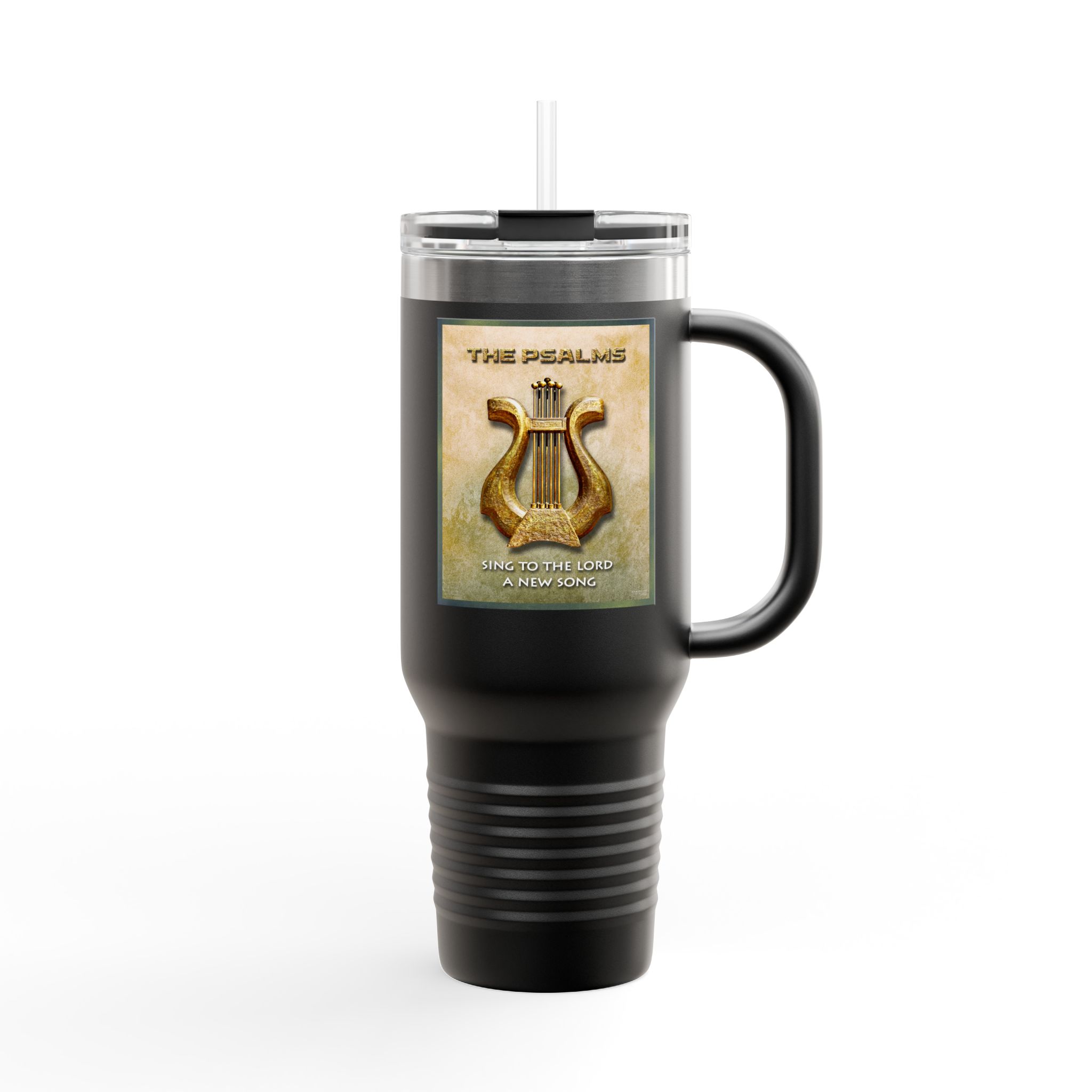 The Psalms Christian Tumbler 40oz - Bible Verse Tumbler 5 The Psalms Christian Tumbler 40oz - Bible Verse Tumbler - Image 5