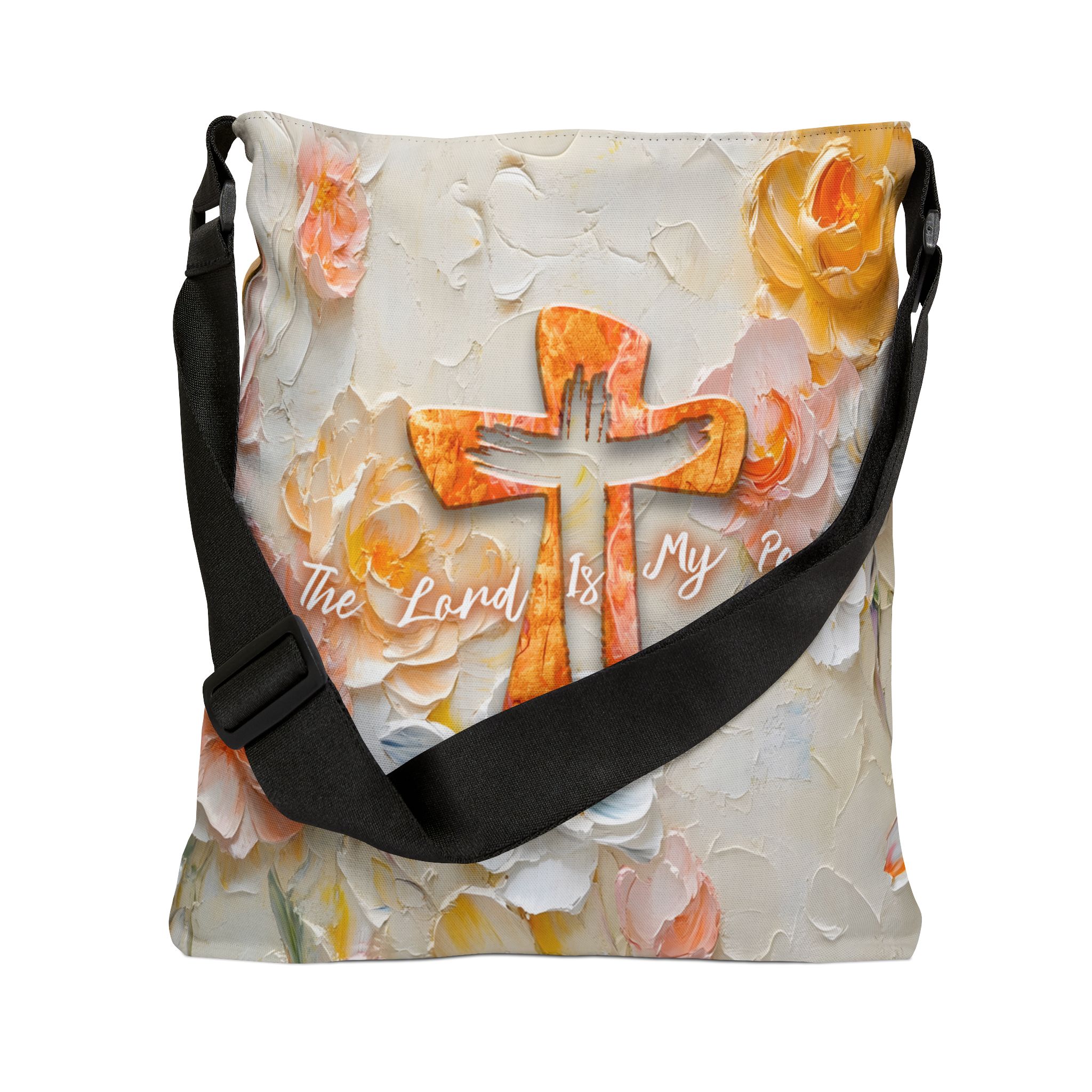 The Lord is My Peace - Adjustable Tote Bag 3 The Lord is My Peace - Adjustable Tote Bag - Image 3